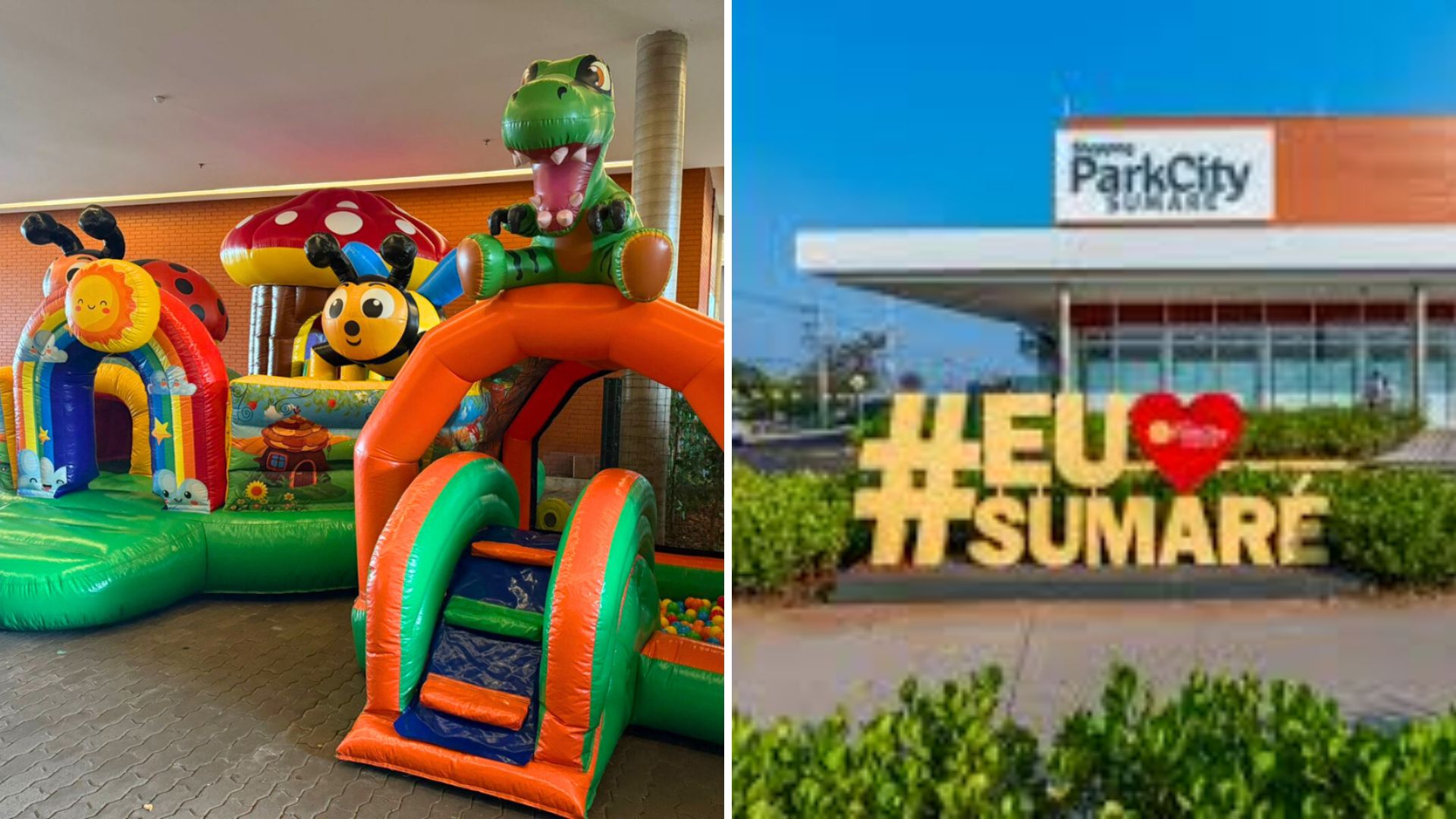 Parque de Brinquedos Infláveis Especiais: Diversão Garantida no Shopping ParkCity Sumaré