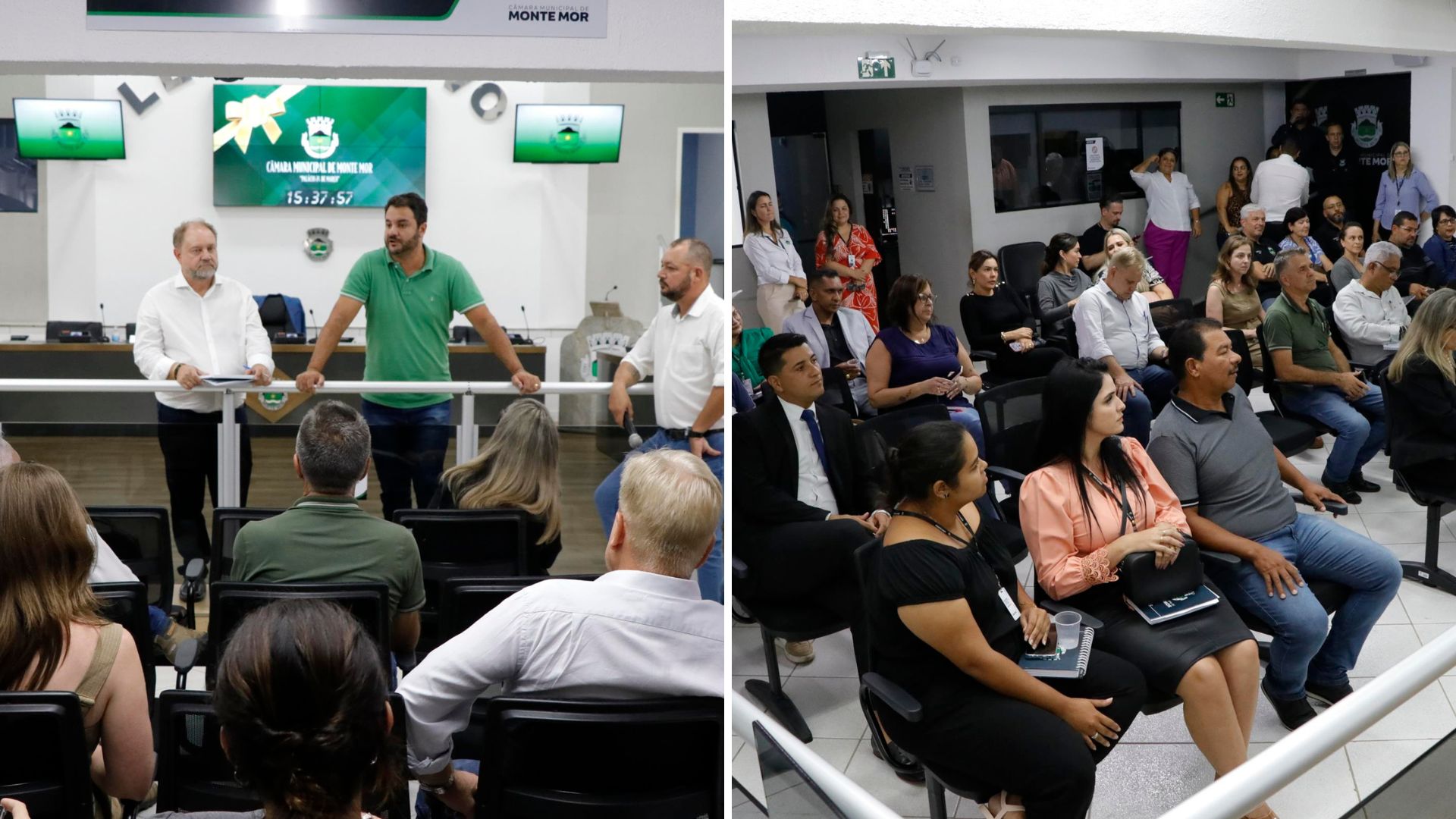 Diálogo entre Poderes: Vereadores e Secretários se Reúnem na Câmara Municipal de Monte Mor