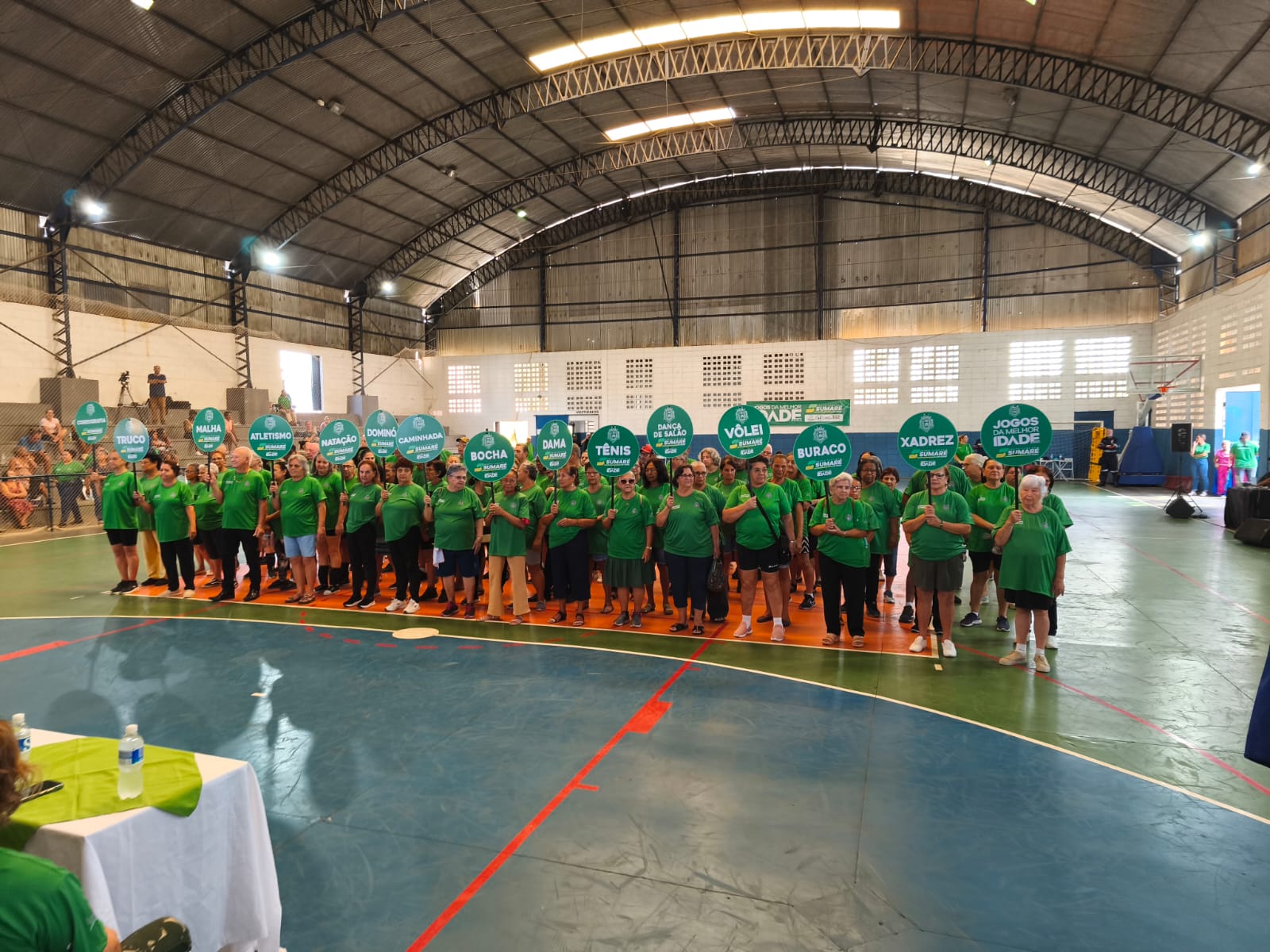 Sumaré dá início aos Jogos Municipais da Terceira Idade com 200 atletas