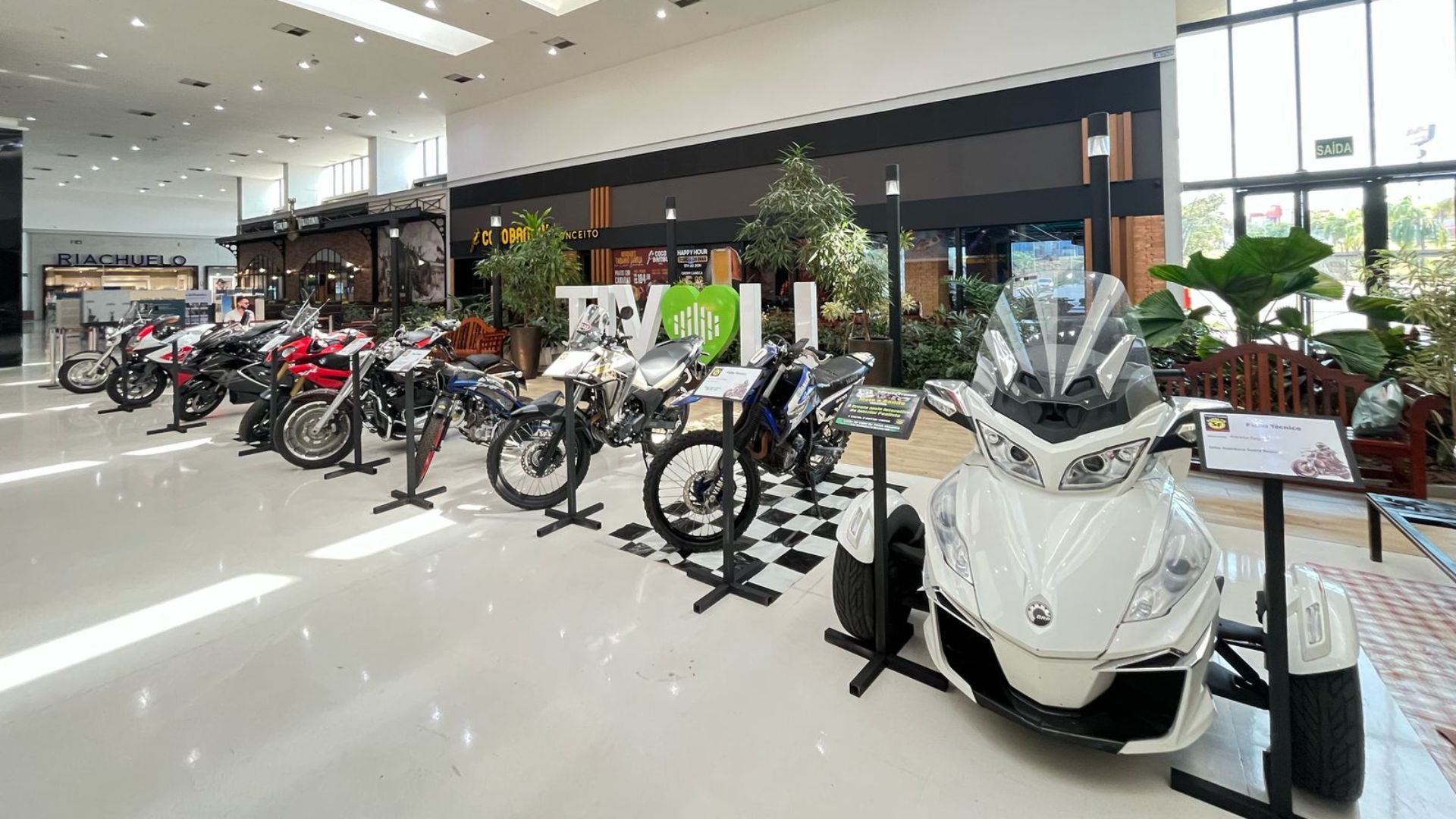 Tivoli Shopping recebe Exposição de Motos até 31 de março