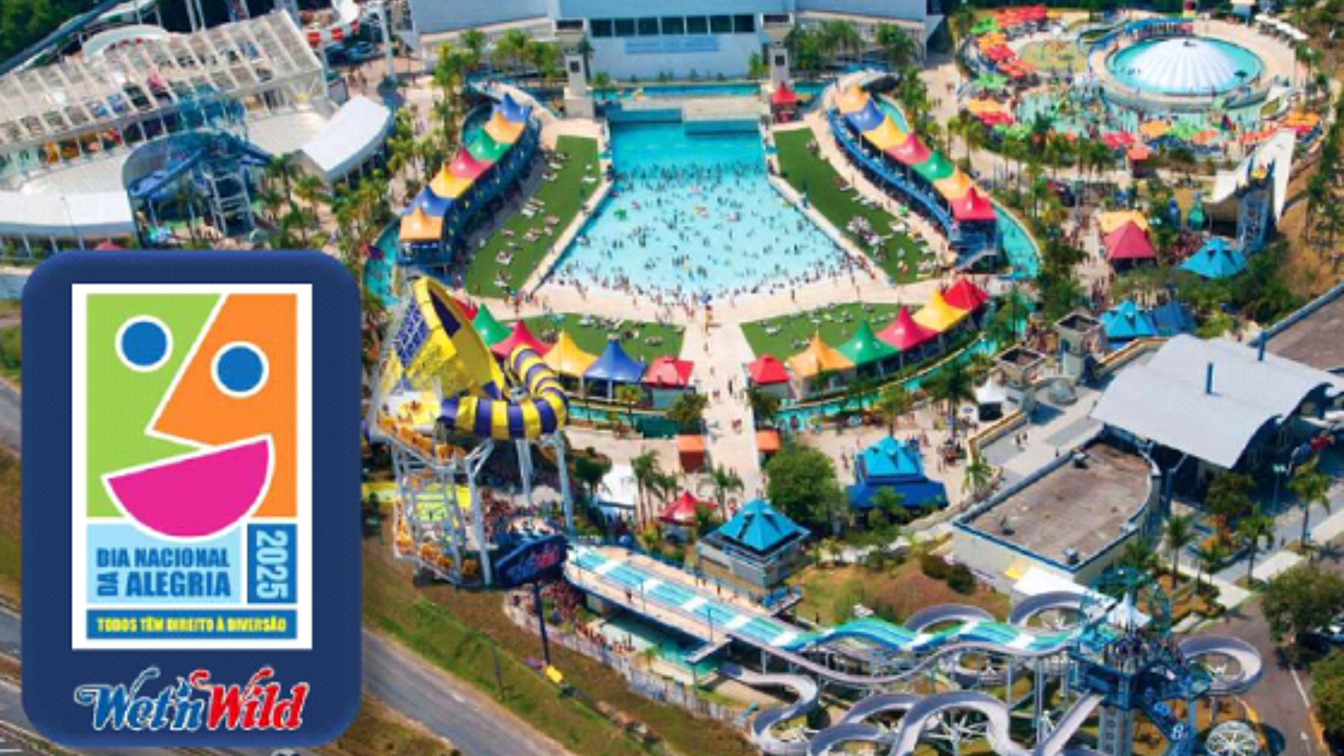 Wet’n Wild promove evento especial para celebrar o Dia Nacional da Alegria