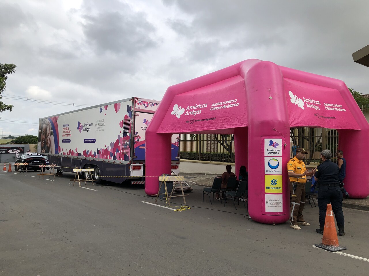 ONG Américas Amigas realiza 320 mamografias grátis em Hortolândia até sexta (18/04)