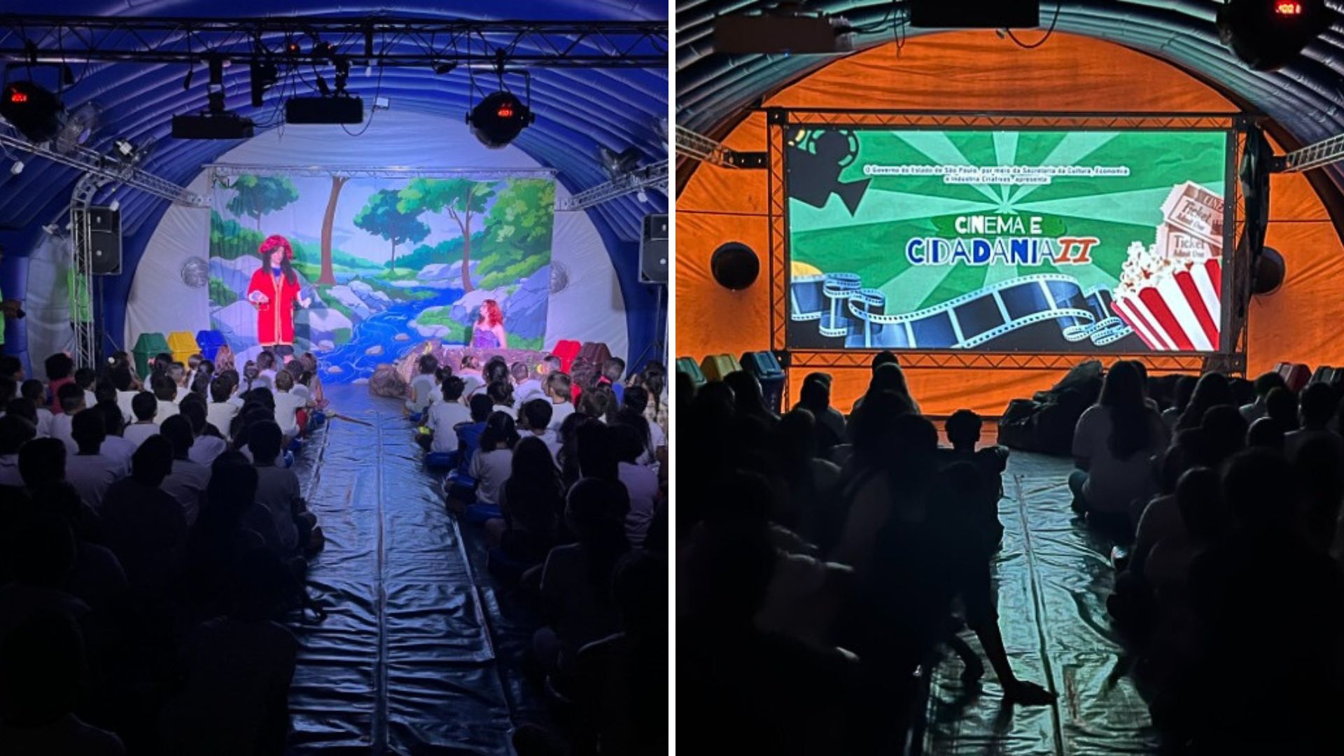 Sumaré: Projeto leva cinema inflável sobre meio ambiente a escolas (22-24/04)