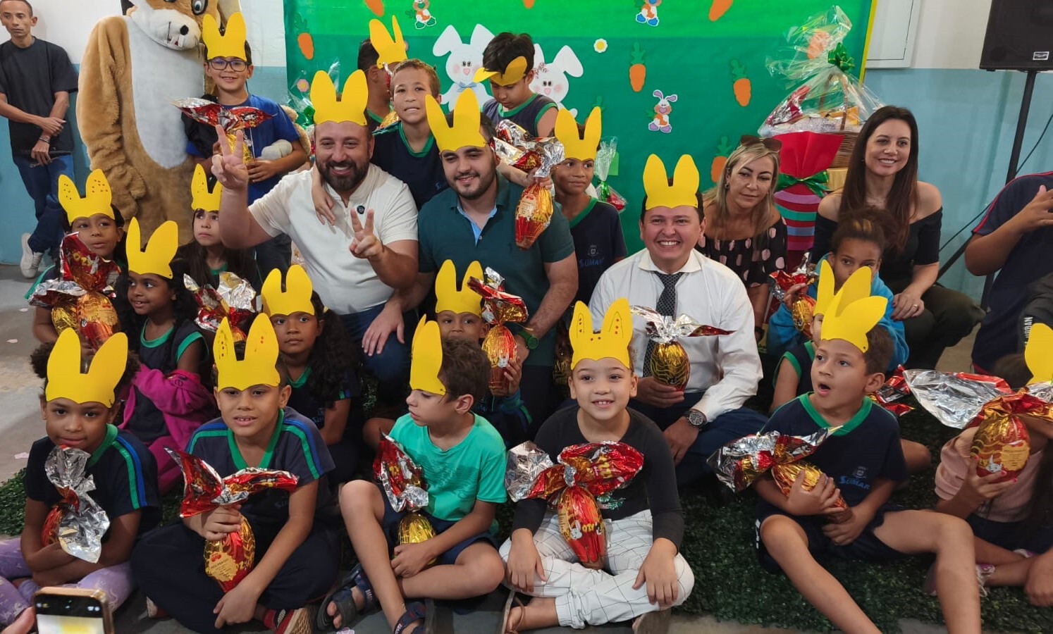 Prefeitura de Sumaré distribui 22 mil ovos de Páscoa para alunos da rede municipal