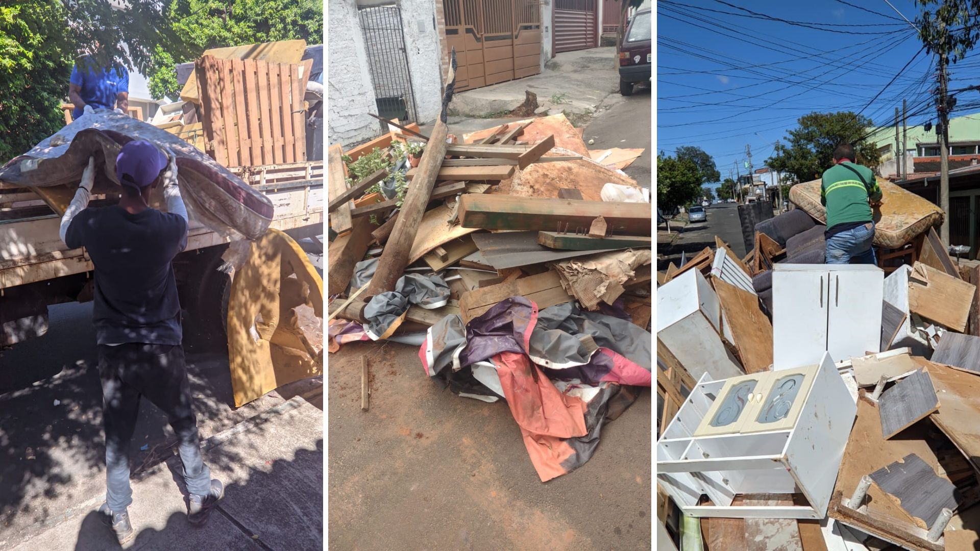 Sumaré inicia Cata-Móveis e retira 6 caminhões no Maria Antônia