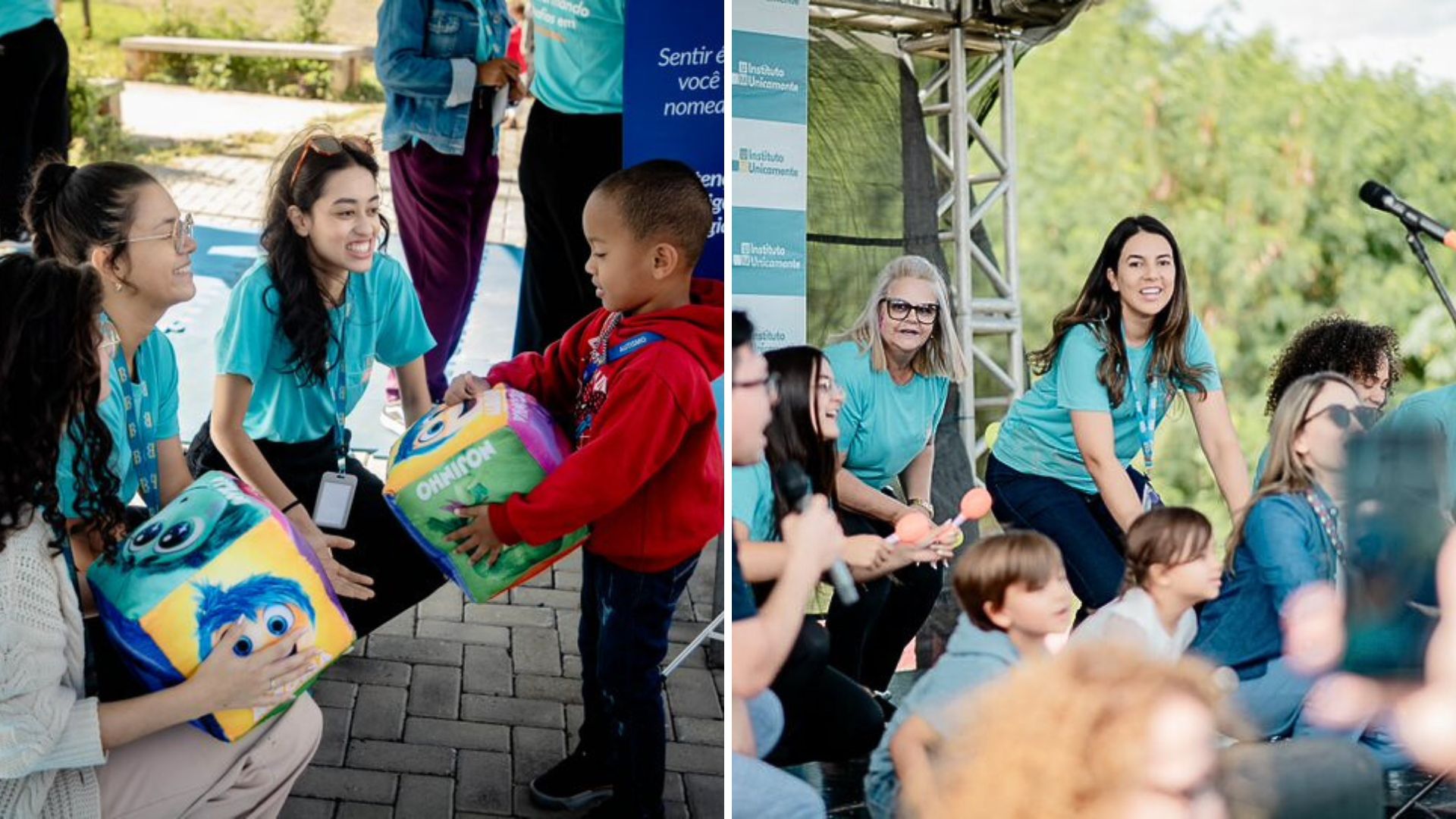Festival Azul envolve 300 pessoas em atividades interativas sobre autismo