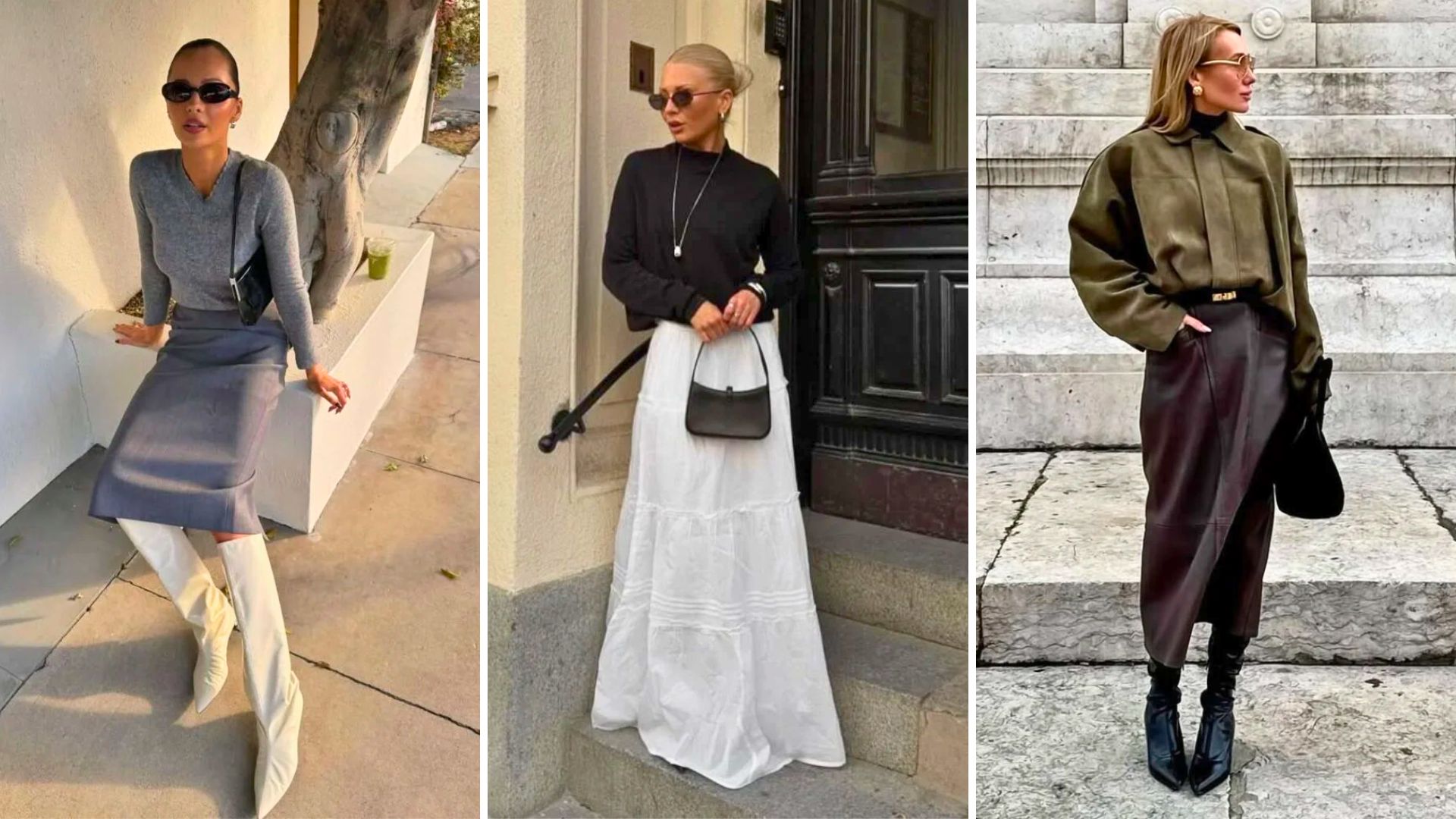 Como usar saia no inverno: Dicas para arrasar na estação fria