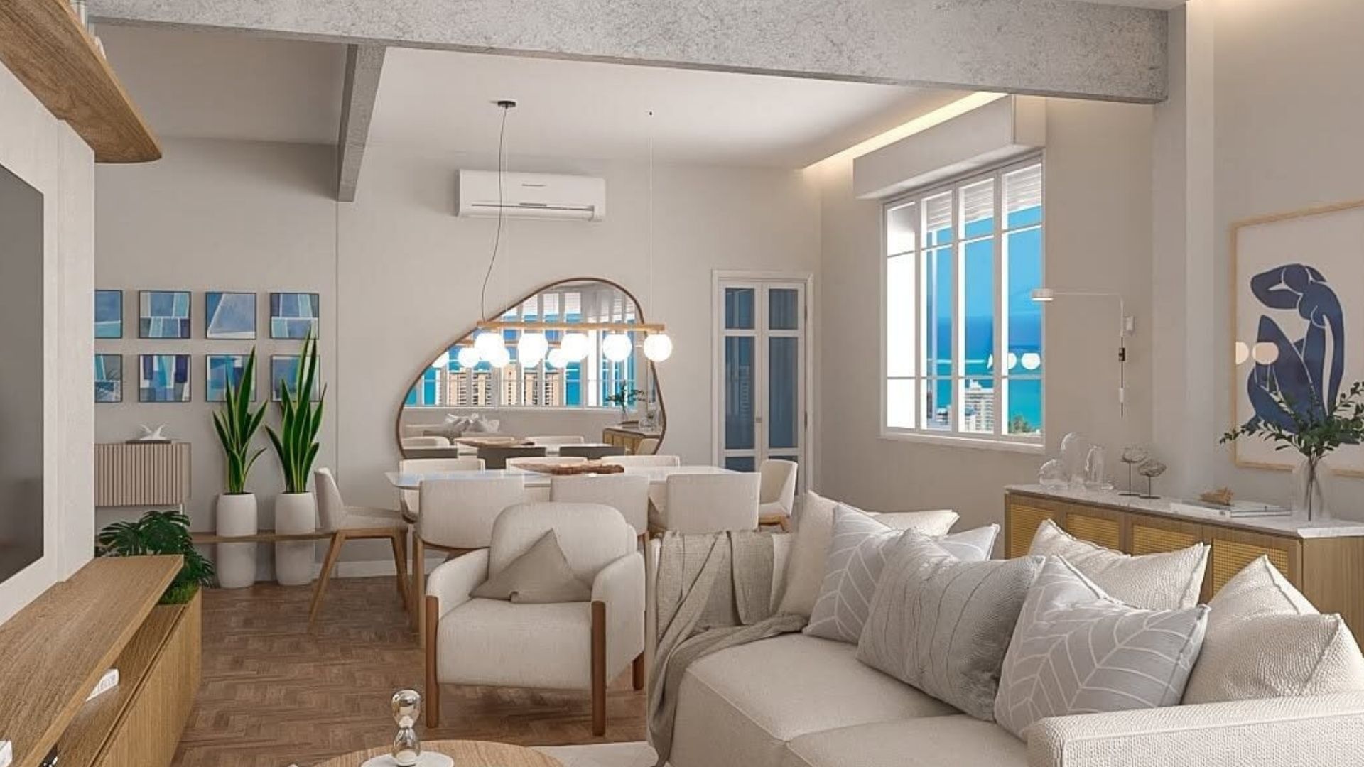 Amplie sua sala de estar pequena com 3 dicas práticas