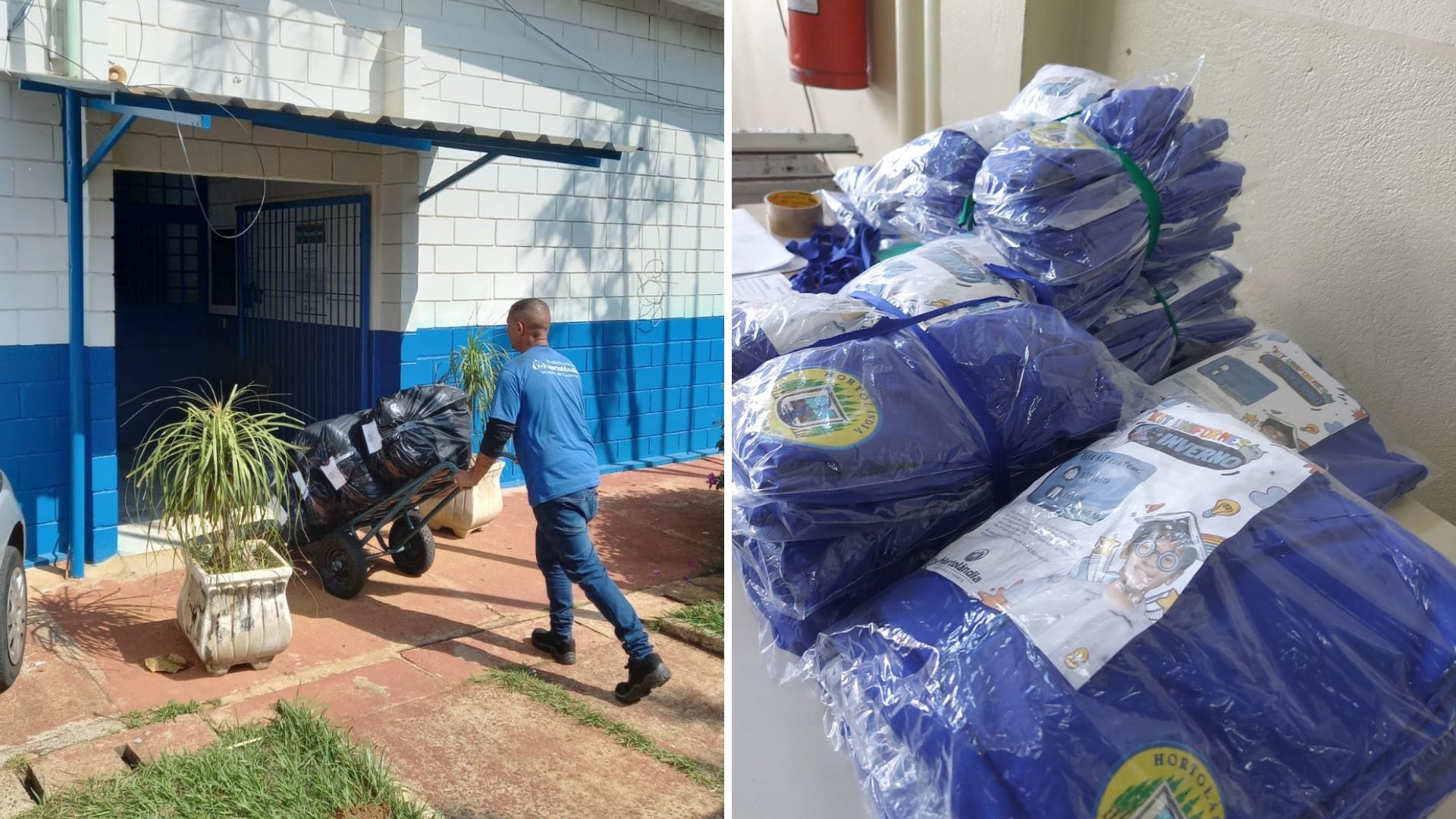 Prefeitura de Hortolândia entrega kits de uniformes de inverno para 25 mil estudantes a partir de 29/04