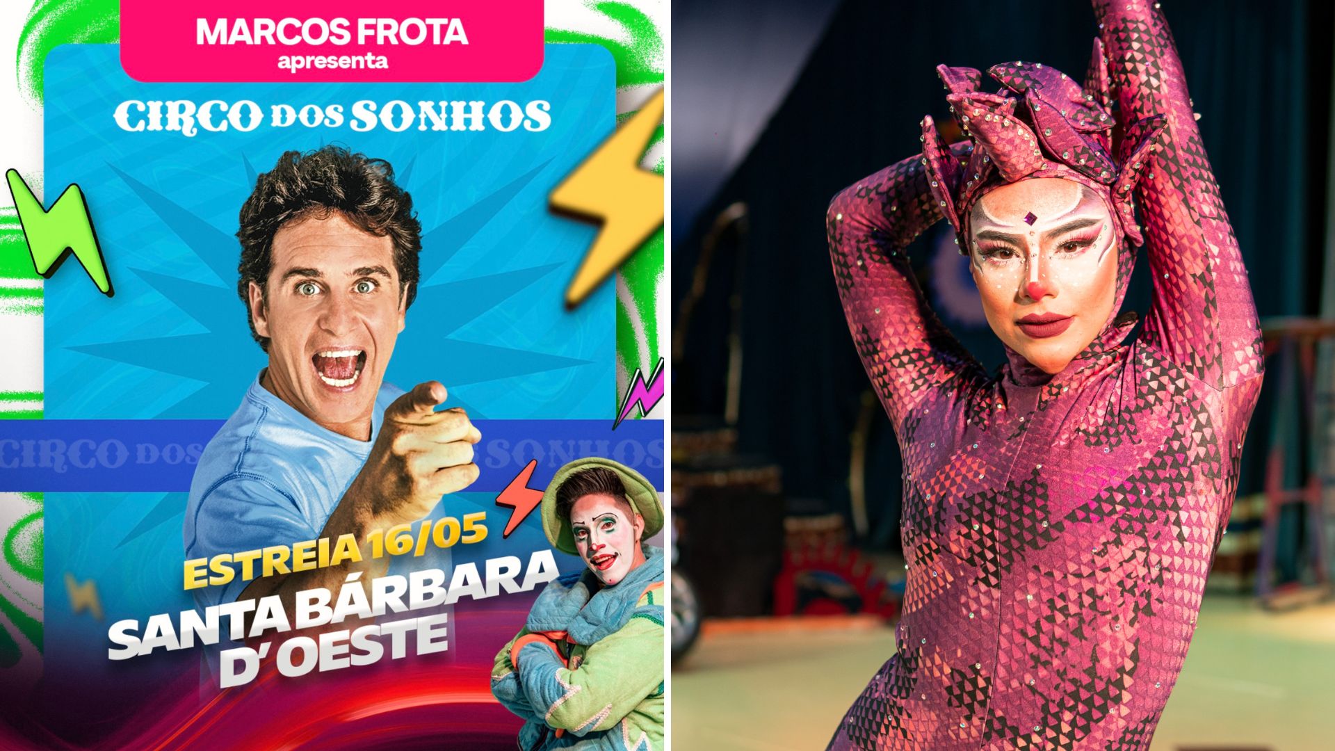 Circo dos Sonhos estreia 'Alakazan - A Fábrica Mágica' em Santa Bárbara D'Oeste a partir de 16 de maio