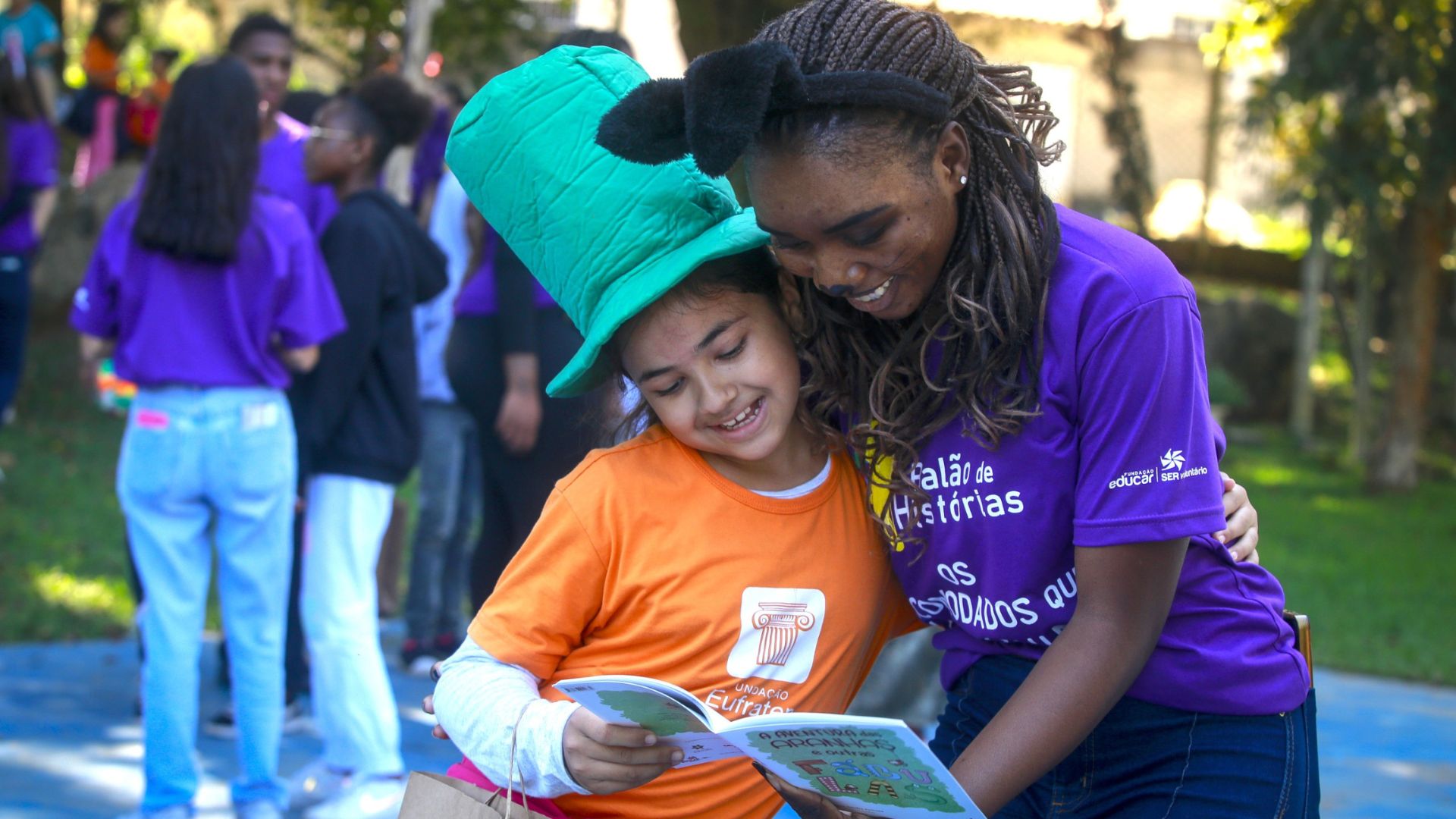 Fundação Educar promove Balão de Histórias em Campinas no dia 24 de maio com 40 voluntários