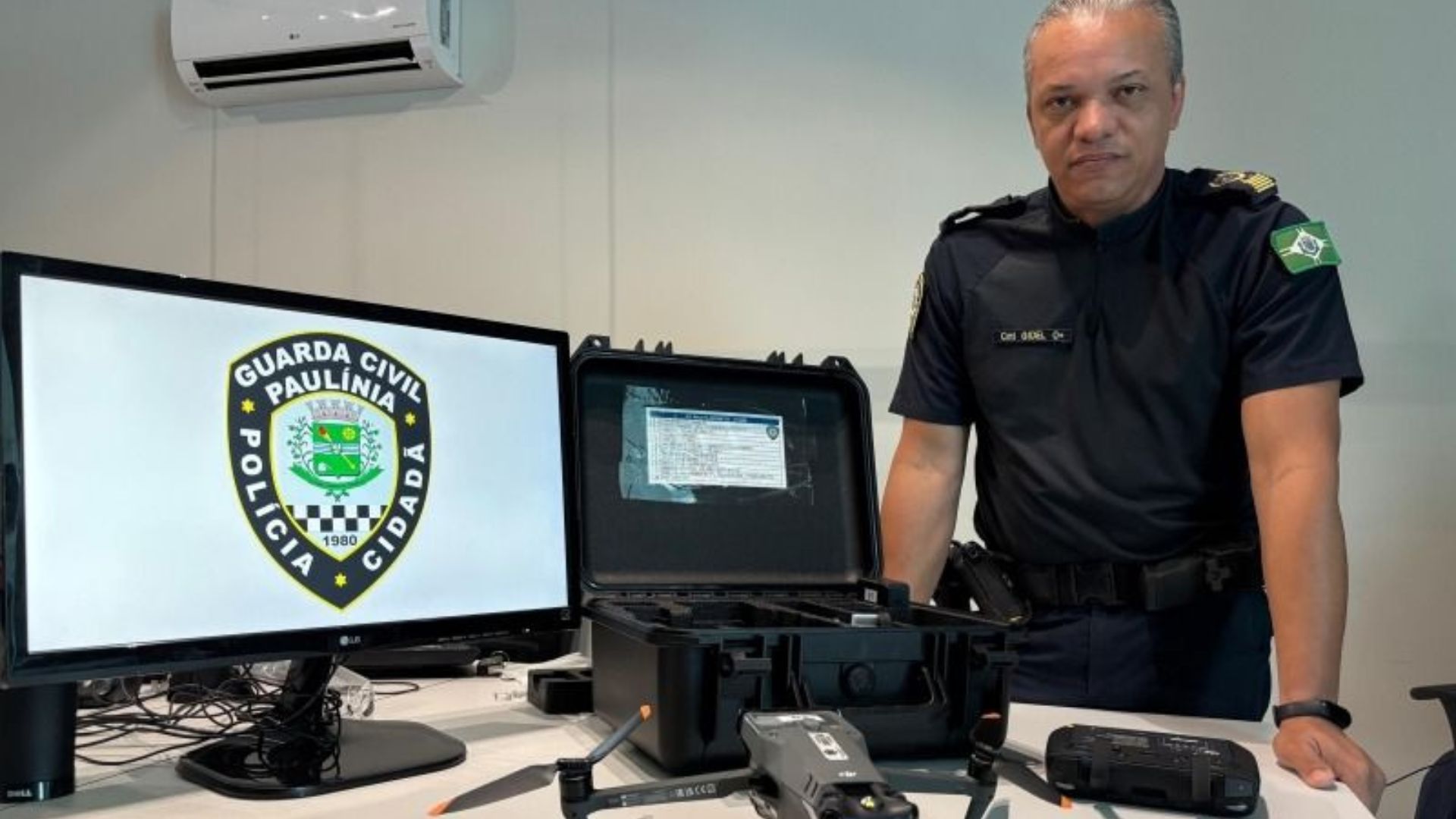 Guarda Municipal de Paulínia recebe três drones para reforço em segurança pública a partir de maio