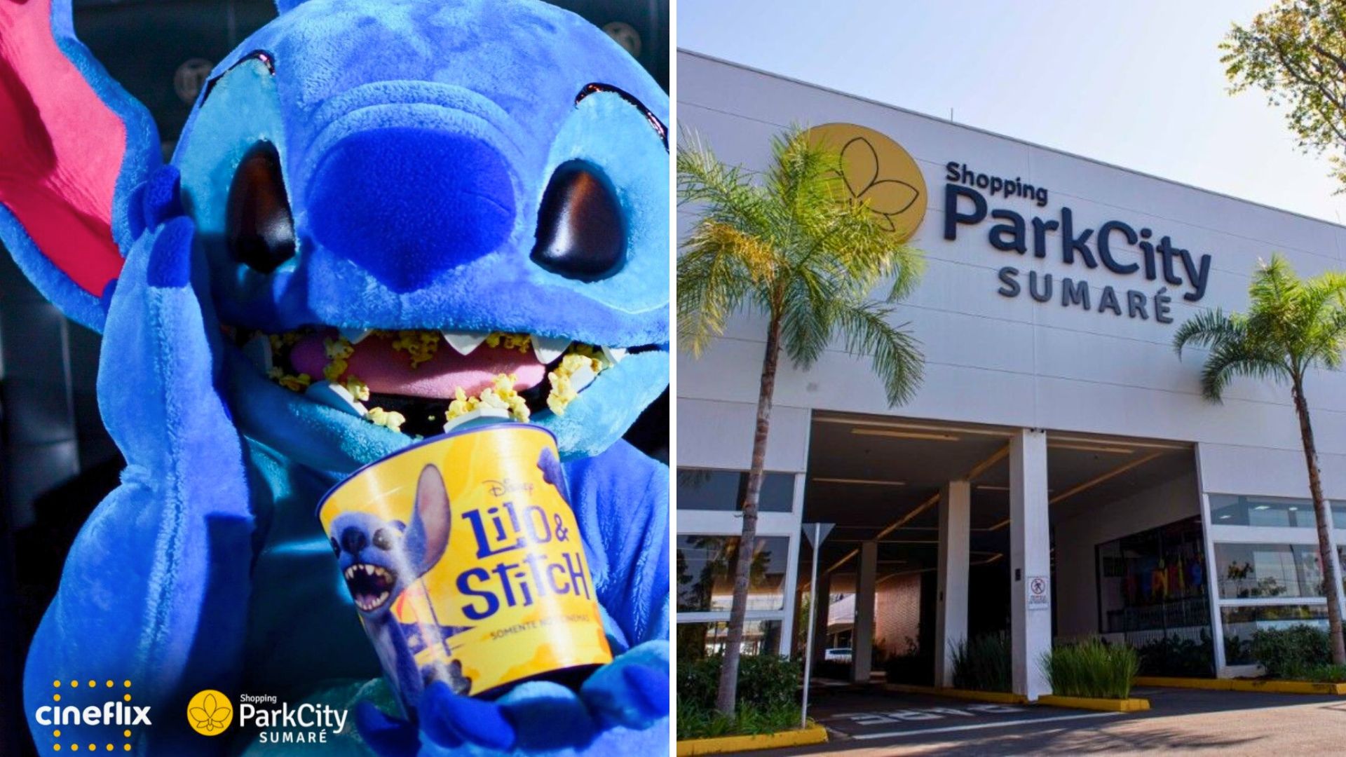 Shopping ParkCity Sumaré promove encontro com Stitch nos dias 23 e 24 de maio