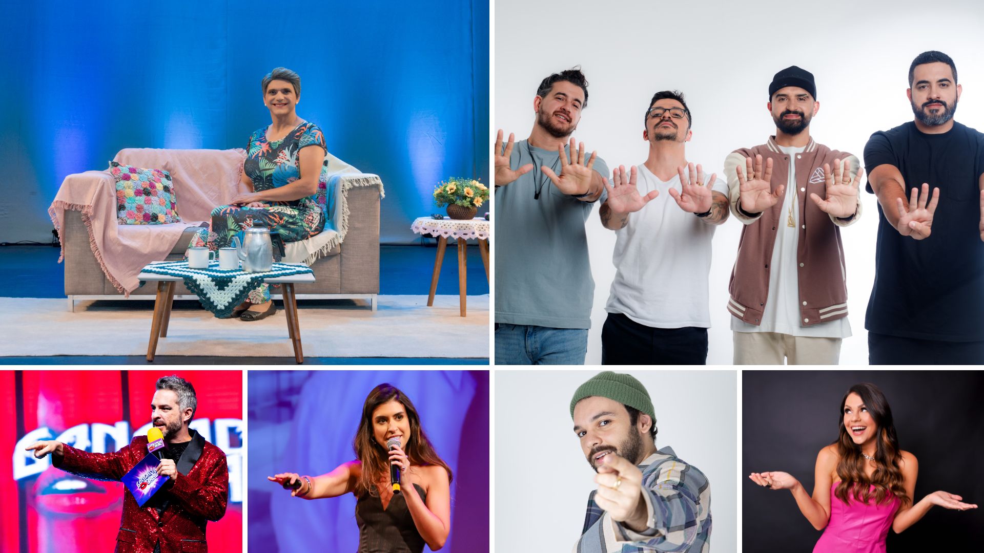 Teatro Oficina do Estudante em Campinas recebe Bruna Louise e Glauber Cunha em maio