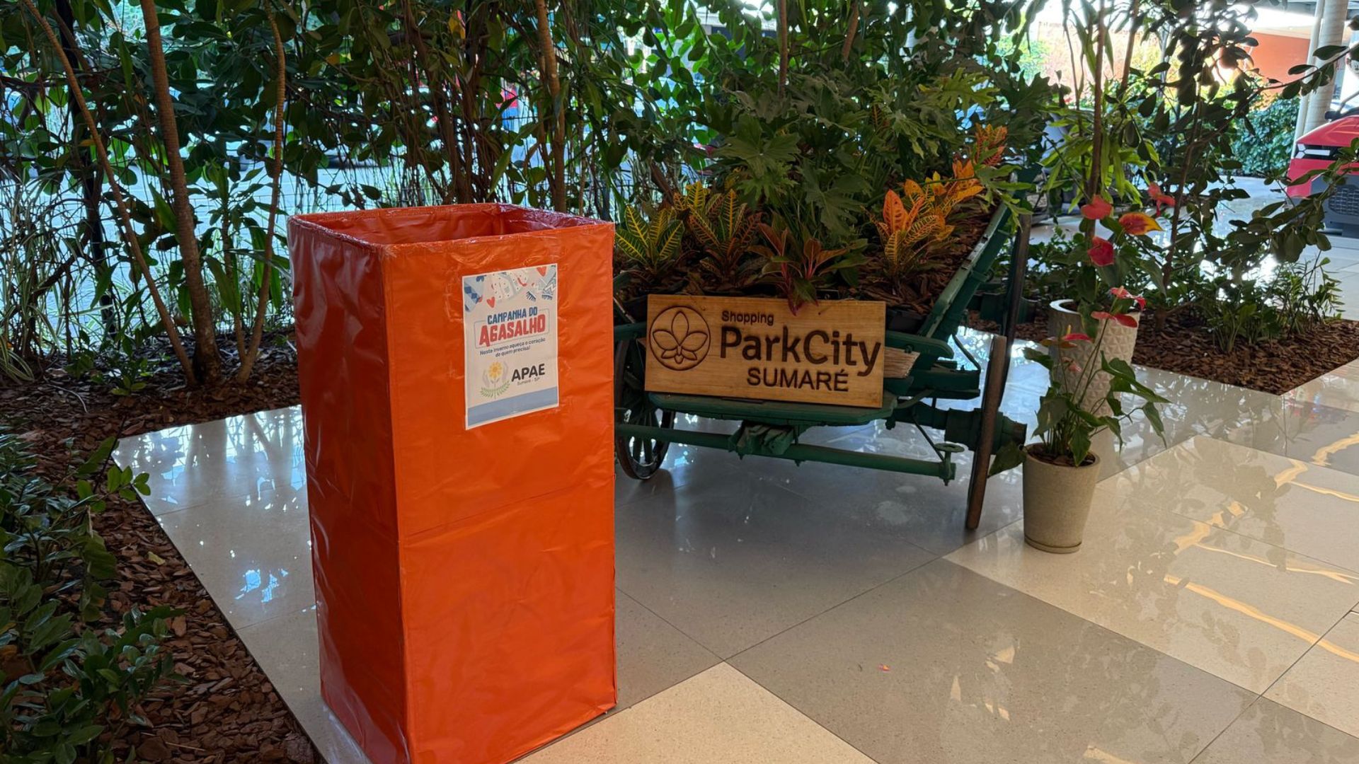 Shopping ParkCity Sumaré promove Campanha do Agasalho em parceria com APAE até 20 de agosto