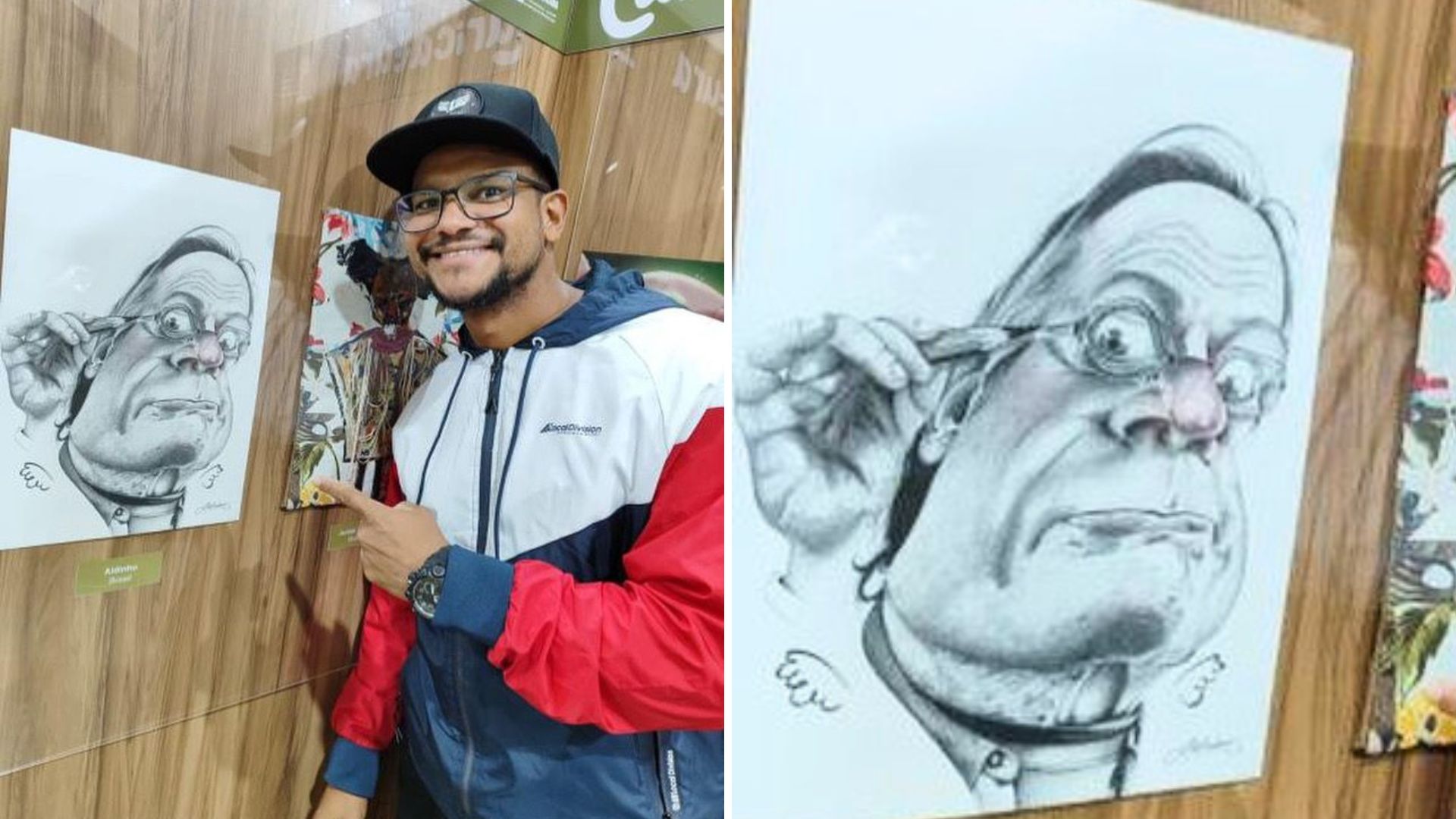 Artista de Nova Odessa tem caricatura selecionada no 52º Salão Internacional de Humor de Piracicaba