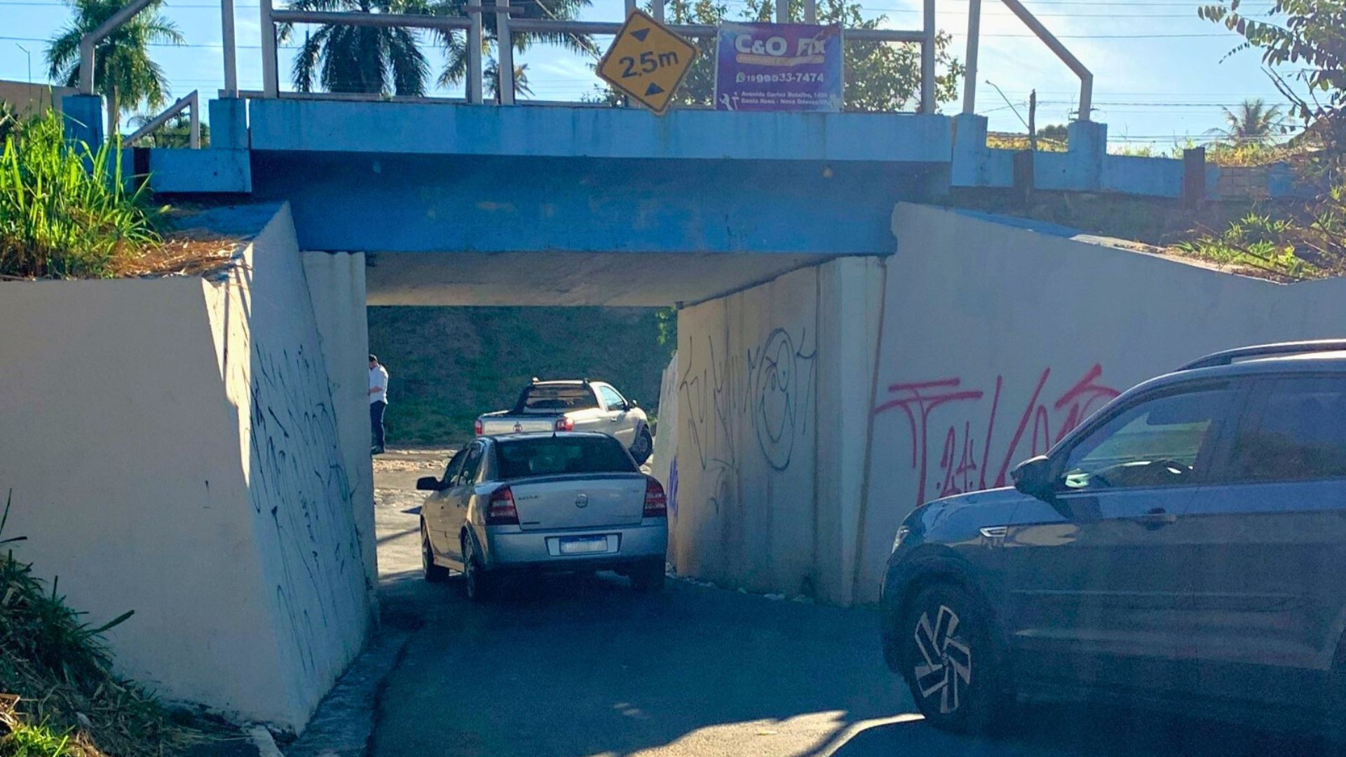Duplicação da passagem sob linha férrea em Nova Odessa começa e promete desafogar trânsito para Sumaré