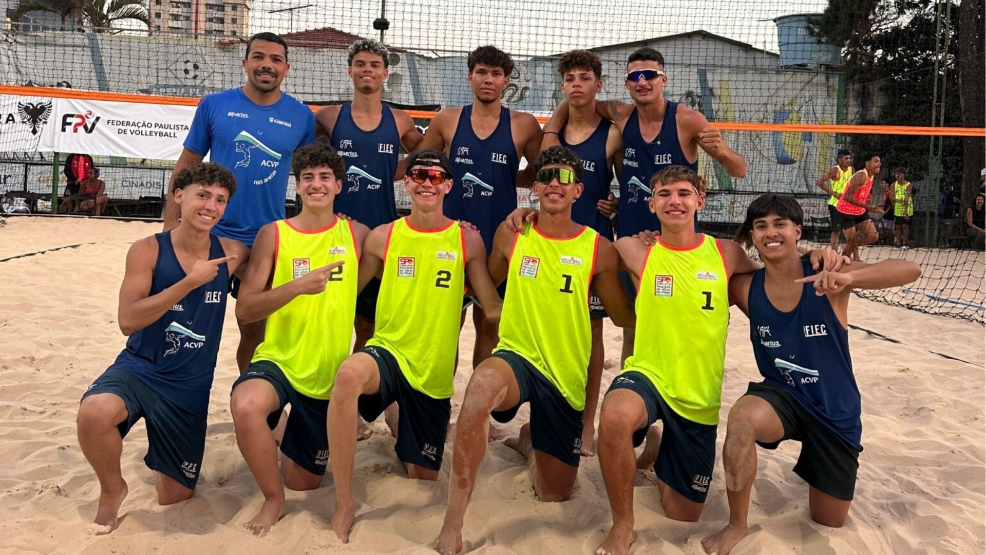 Duplas de Hortolândia conquistam pódios em etapas do circuito paulista de vôlei de praia