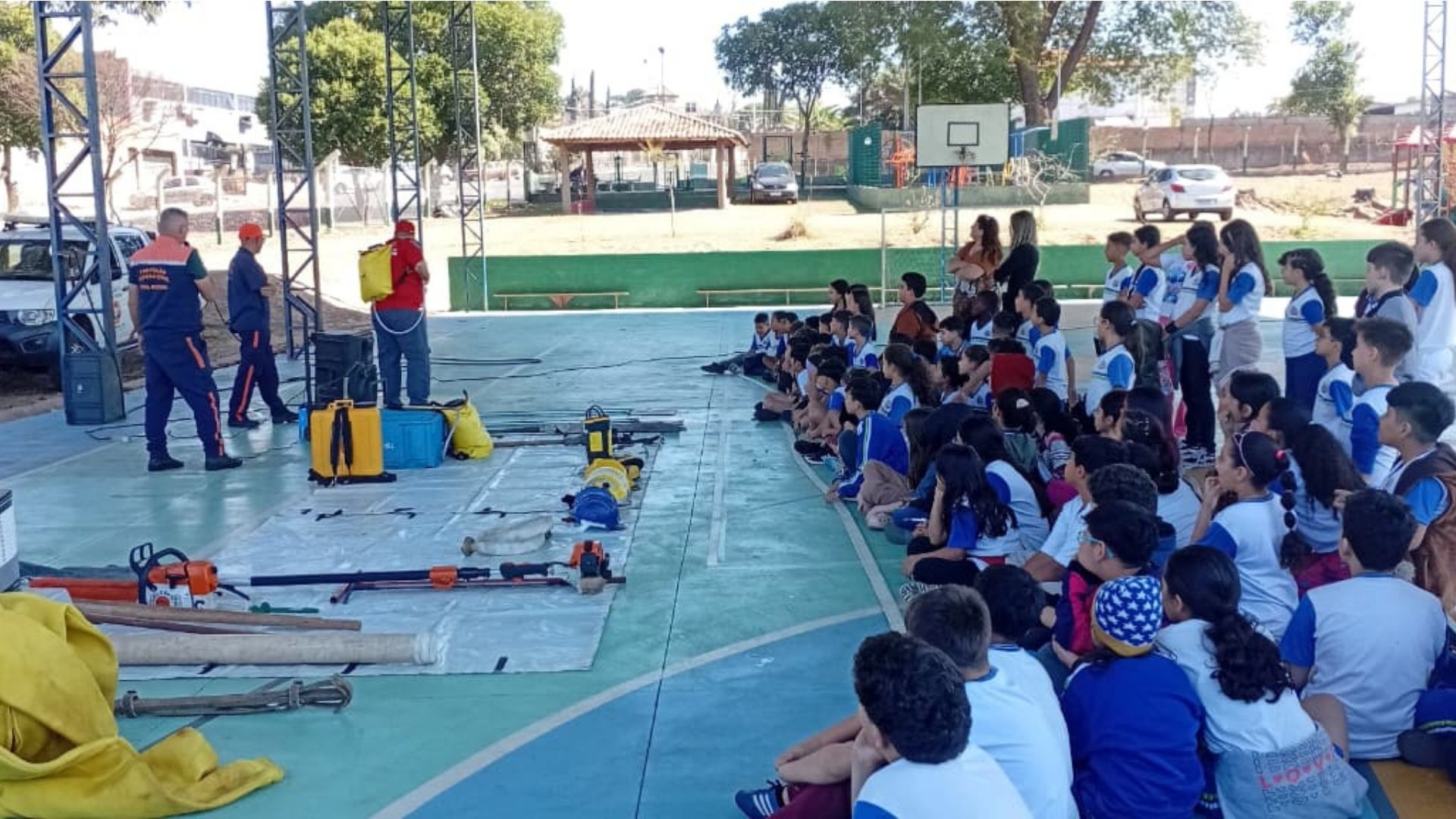 Nova Odessa inicia ciclo de palestras em escolas para prevenir queimadas