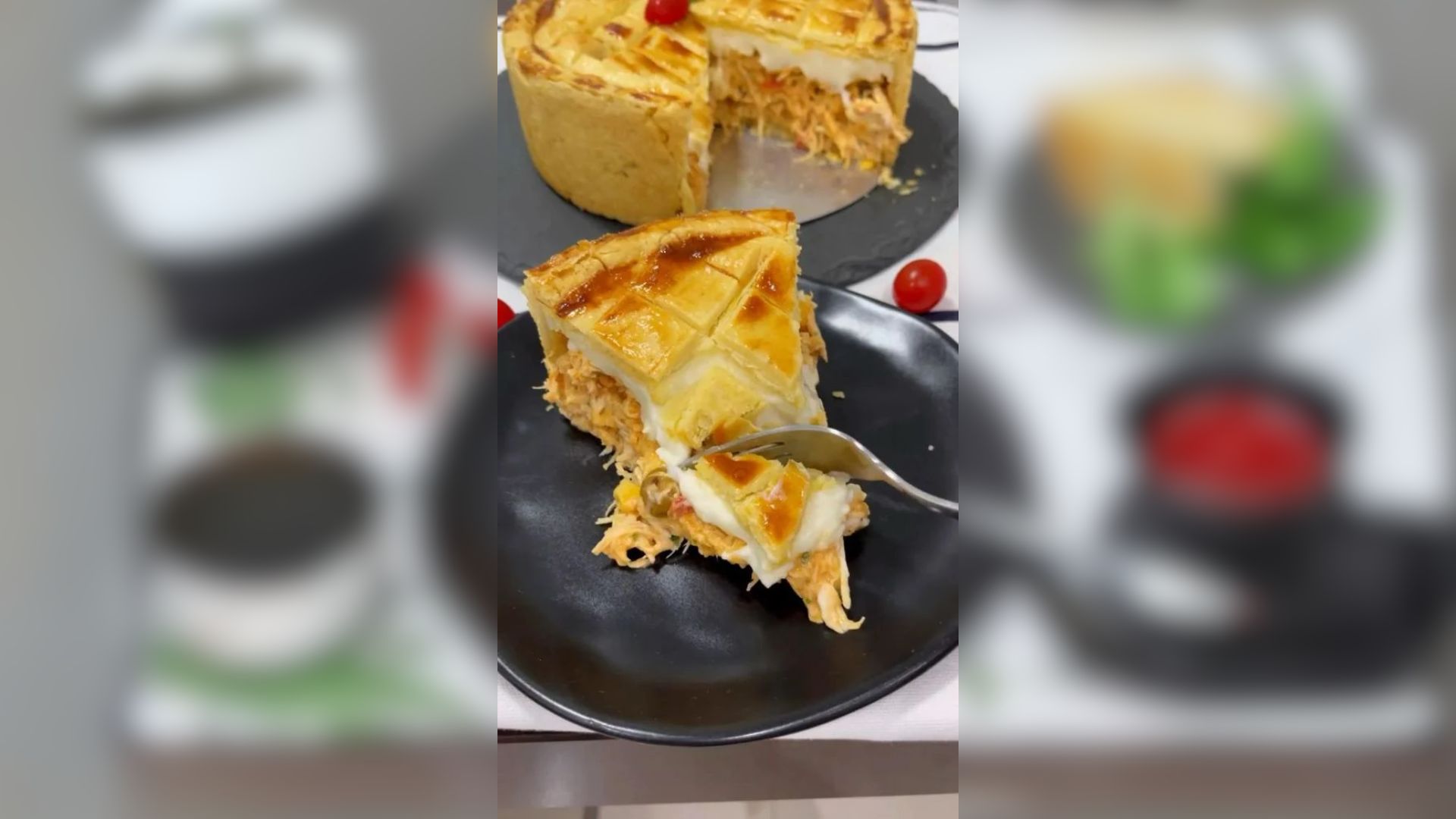 Chef Pablo Figueiredo publica receita de torta de milho com requeijão no portal Ana Maria Braga