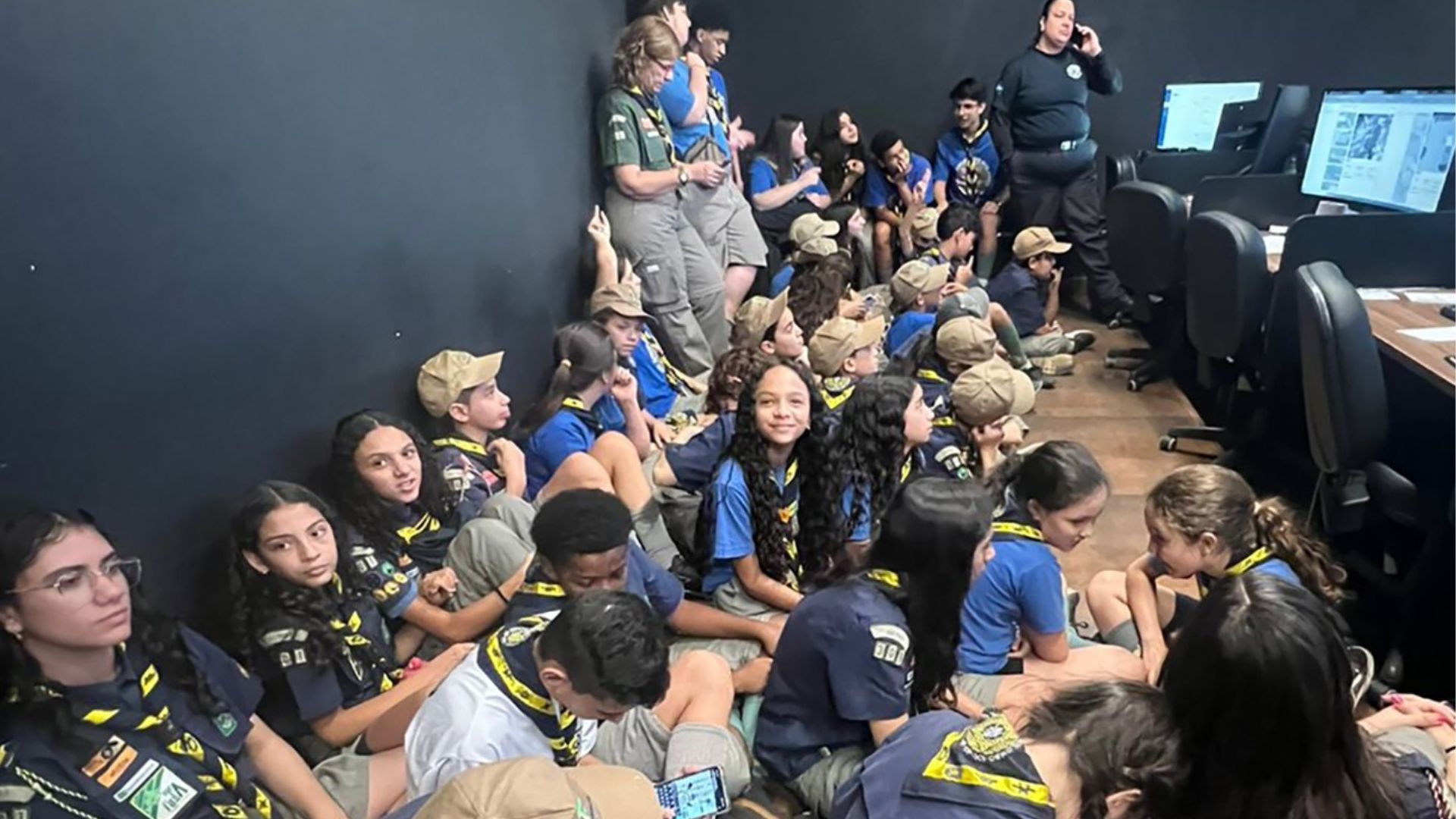 Polícia Municipal de Sumaré recebe Grupo de Escoteiros Quilombo em visita educativa