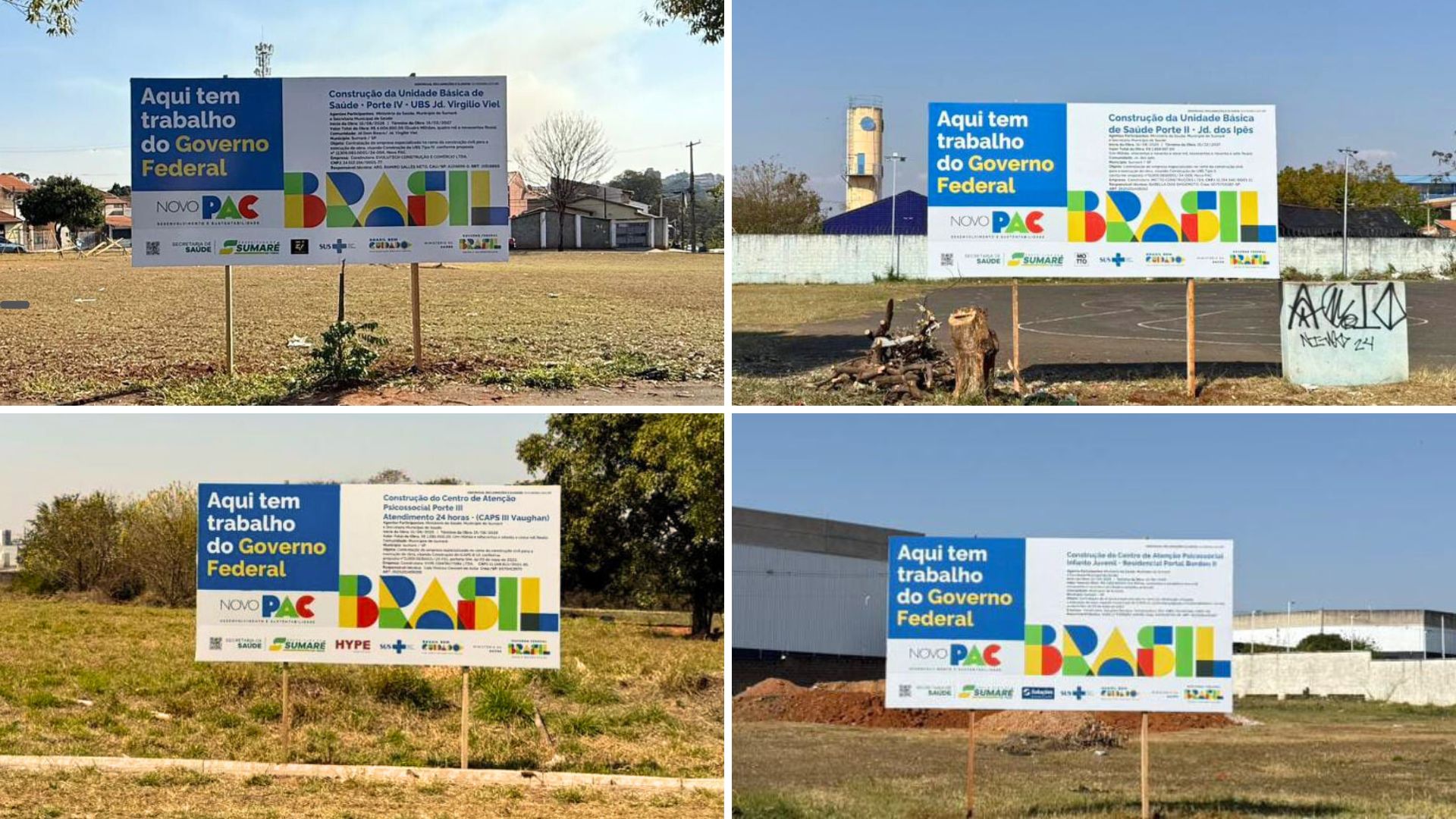 Prefeitura de Sumaré dará início à construção de quatro unidades de saúde com recursos do Novo PAC