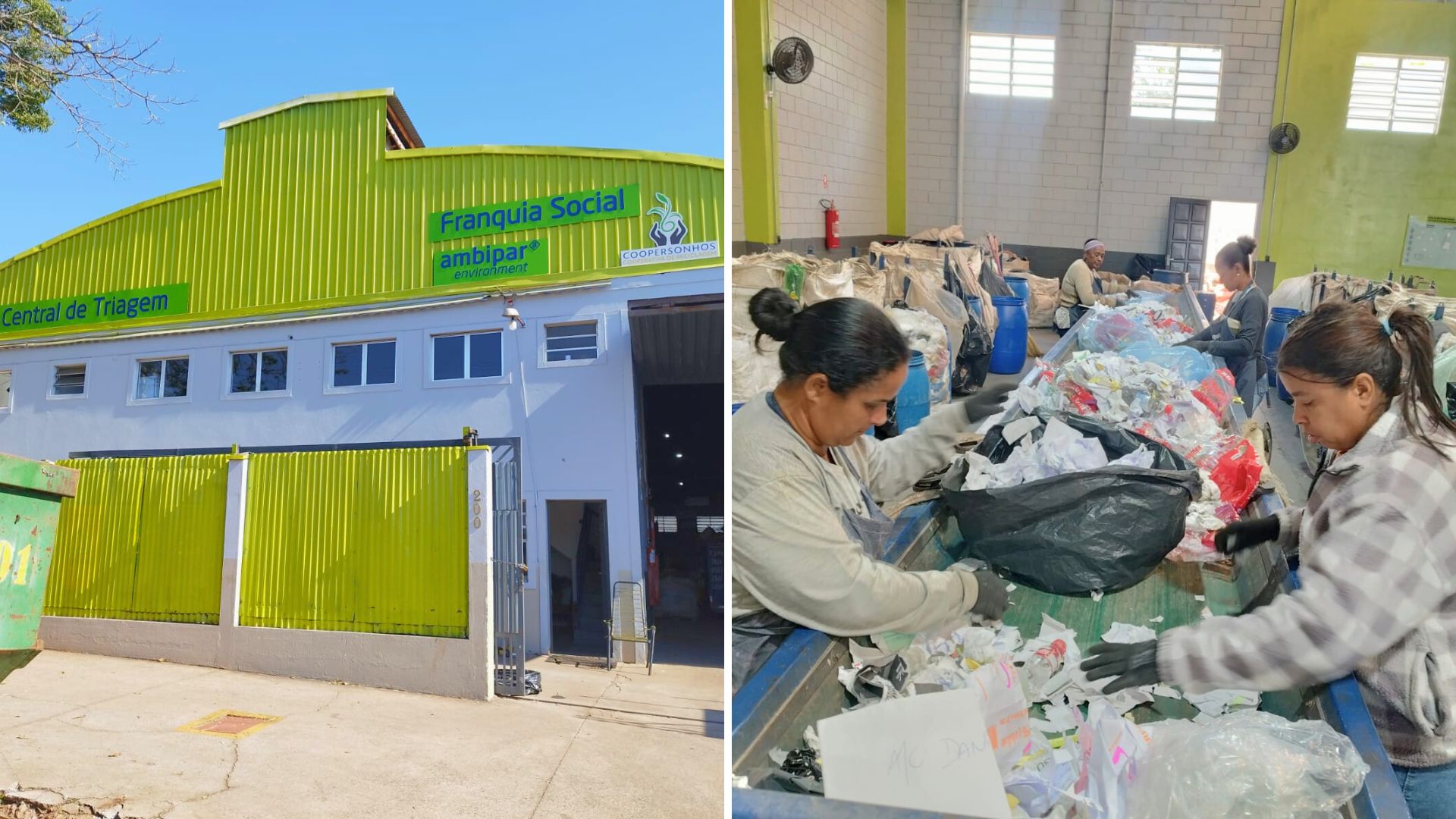 Com novo galpão, Coopersonhos dobra volume de reciclagem e mira 50 toneladas/mês em Nova Odessa