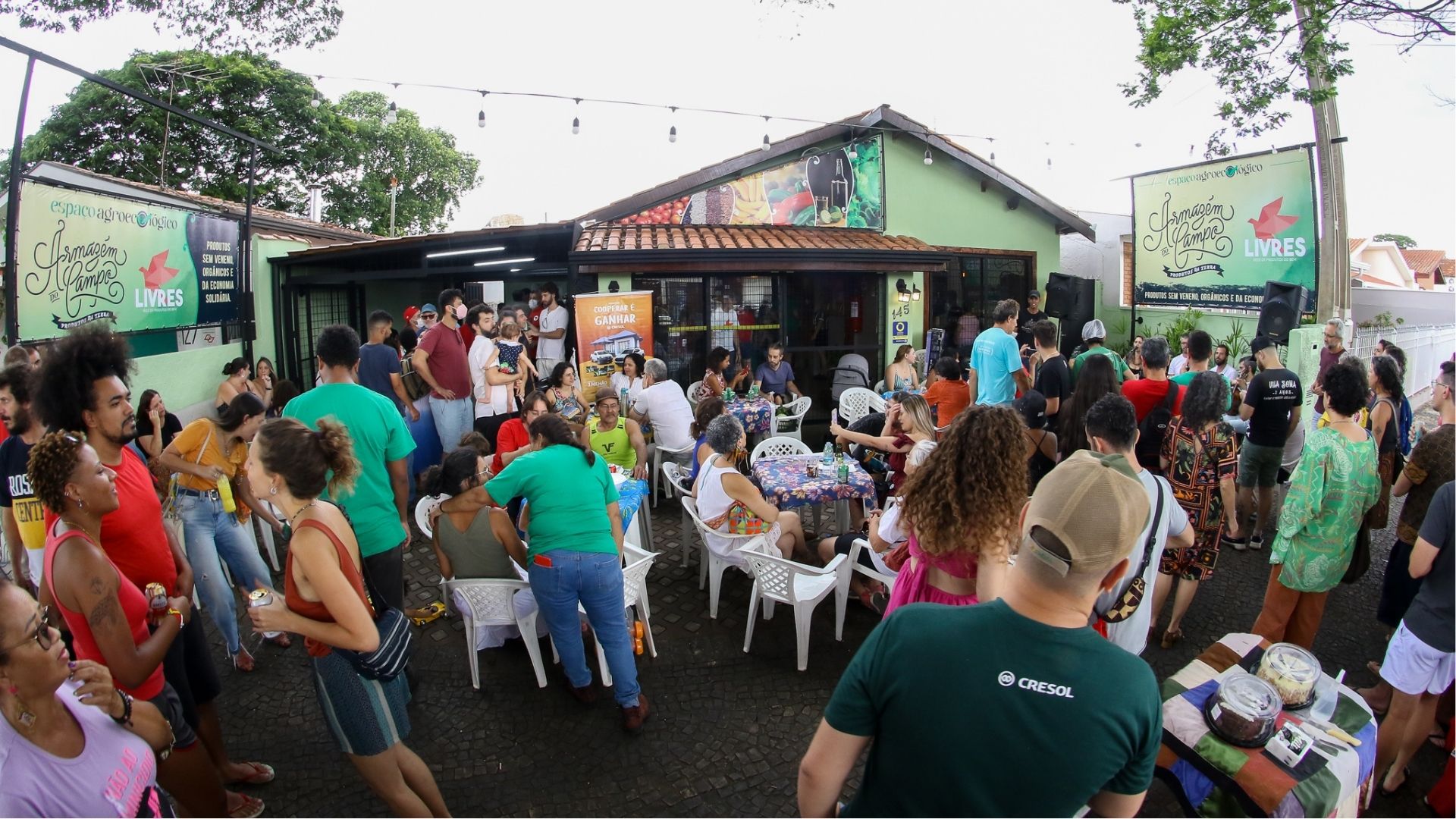 Feijoada com samba no Espaço Agroecológico - Livres e Armazém do Campo em Barão Geraldo