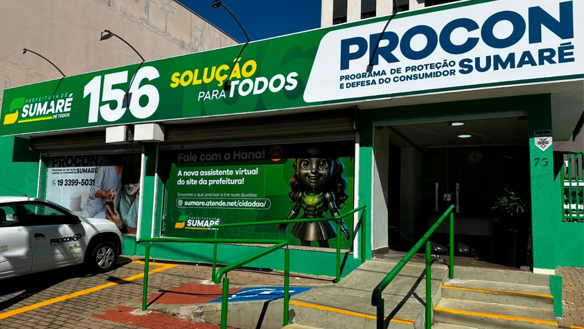 Sumaré: Novas sedes do Procon e Central 156 inauguradas hoje