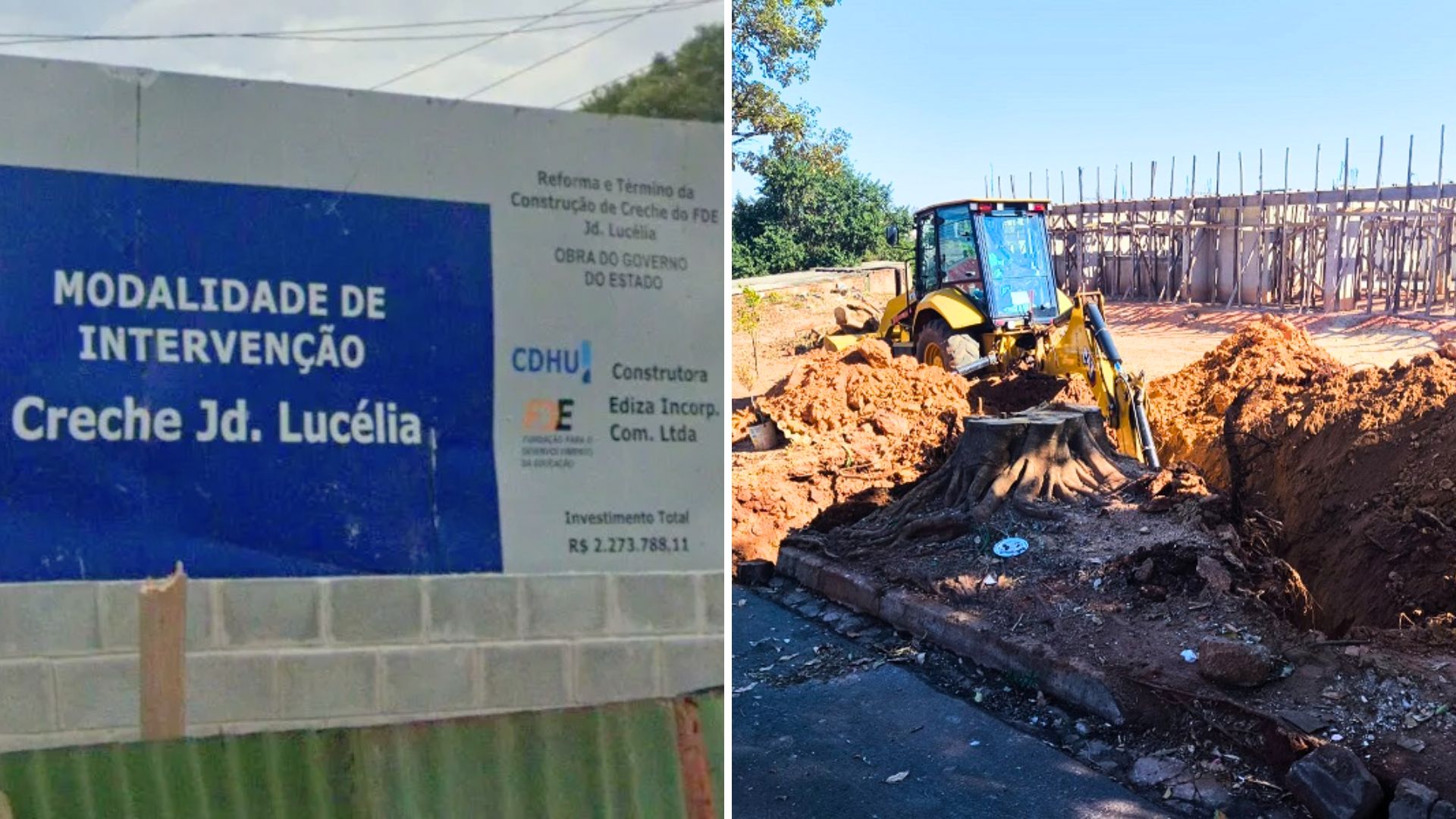Após anos de abandono, obras da creche do Jardim Lucélia são retomadas em Sumaré