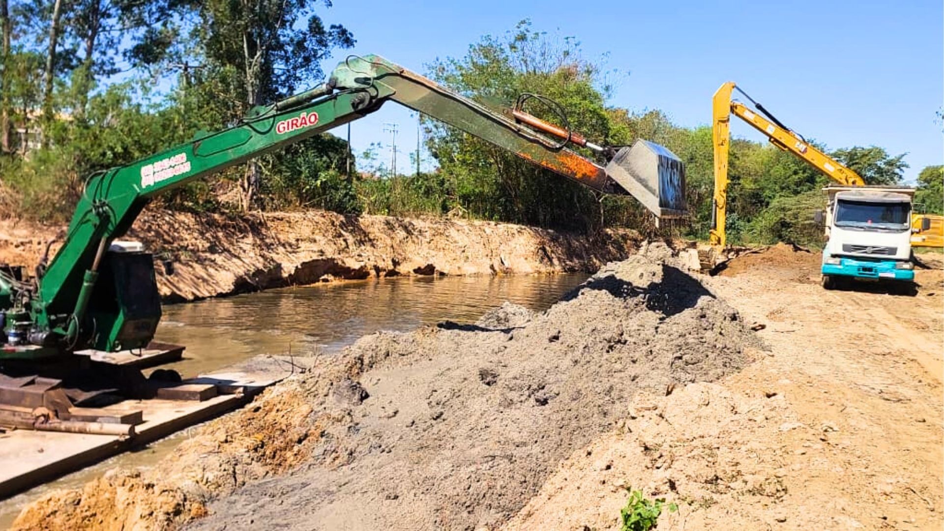 Monte Mor desassoreou quase 30% do trecho prioritário do Rio Capivari