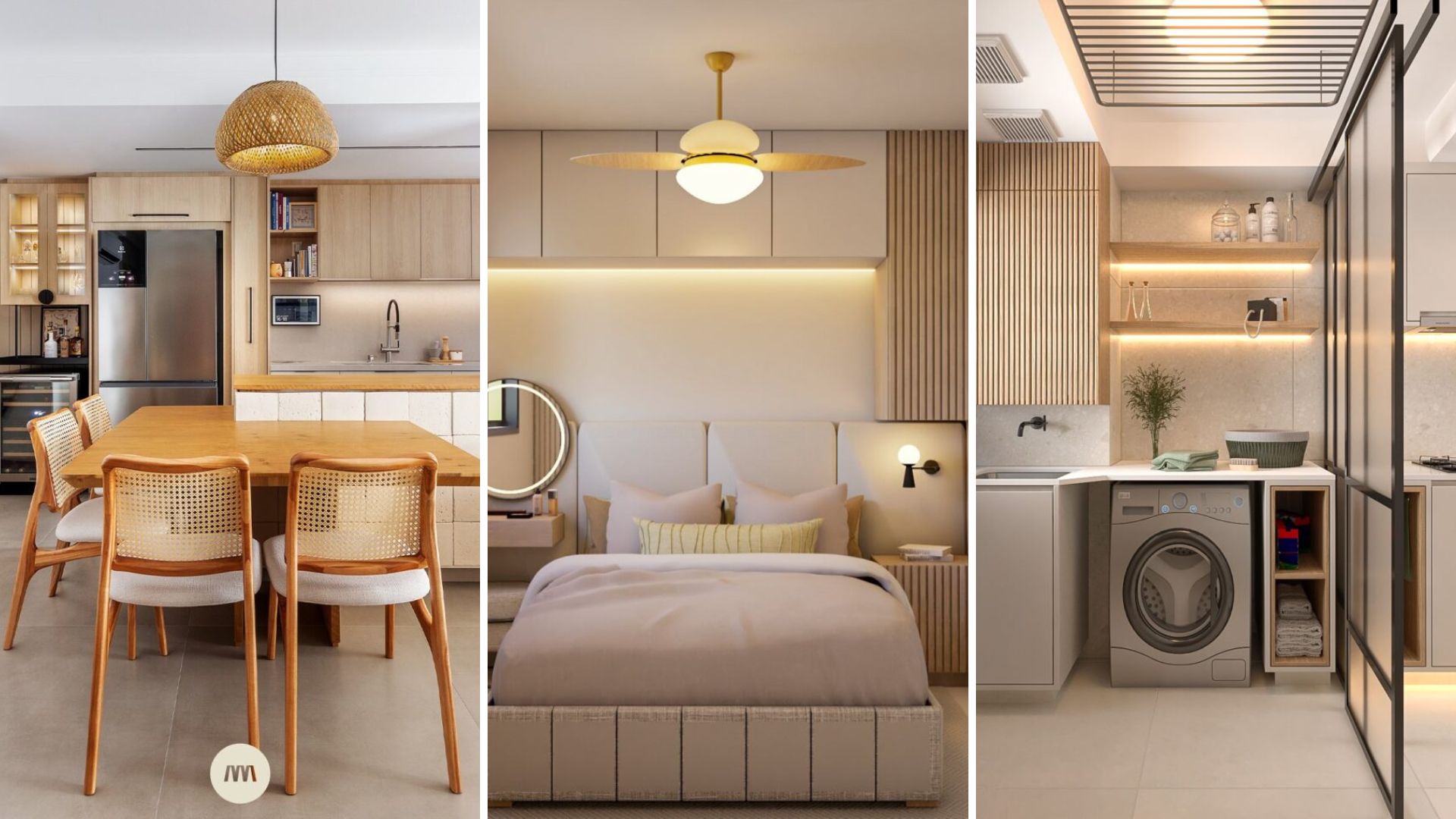 Armário aéreo otimiza organização e aproveita espaço vertical em ambientes compactos