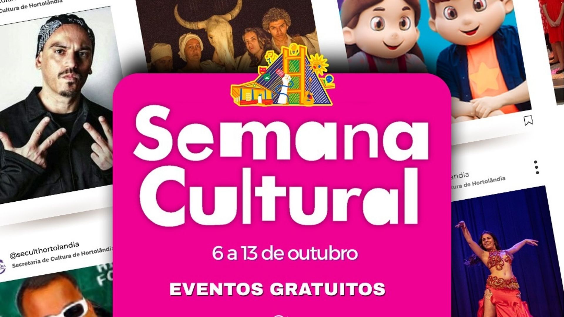 Hortolândia realiza Semana Cultural com show do Pato Fu