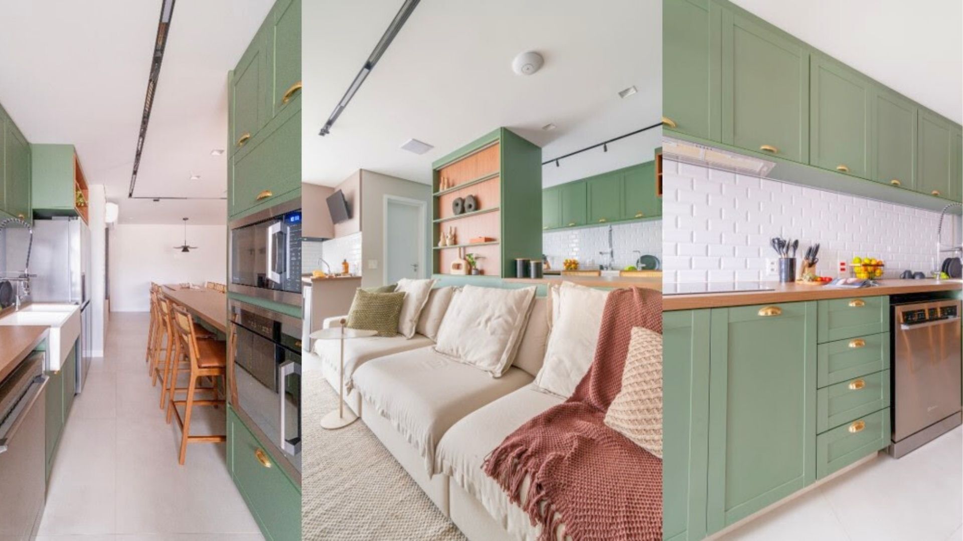 Cozinhas: layouts abertos, cores e marcenaria para personalizar projetos