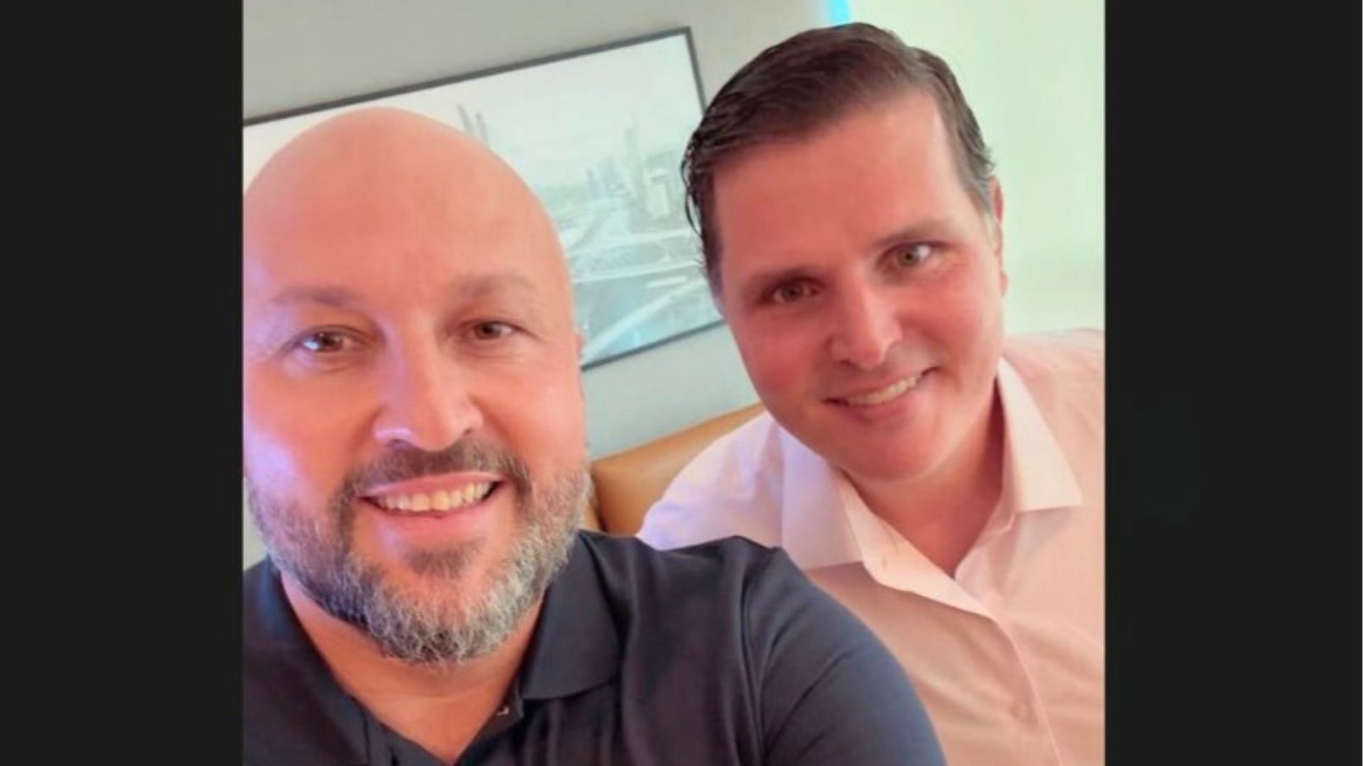 Cauê Macris reaparece ao lado de Rogério Mion nas redes sociais