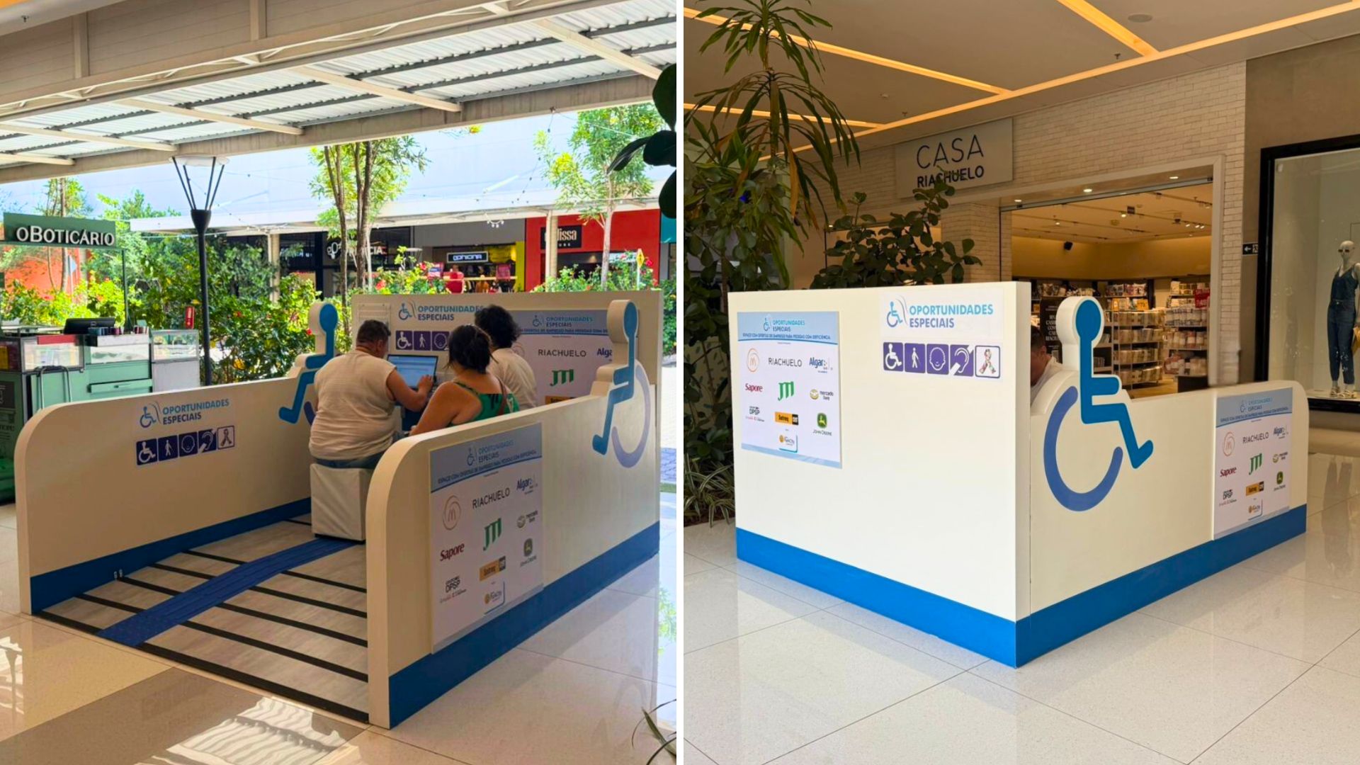 Shopping ParkCity sedia ação de inclusão em Sumaré
