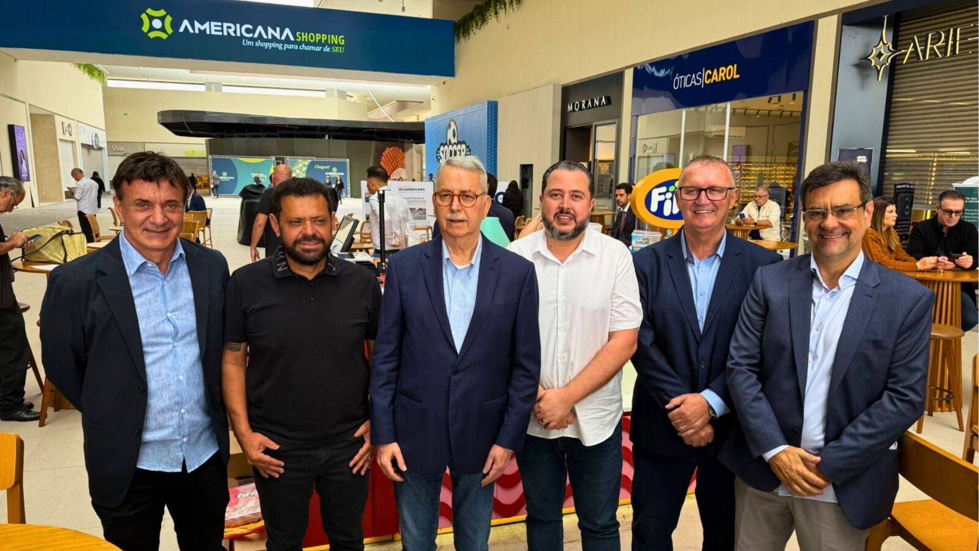 Americana inaugura novo shopping e marca fase de desenvolvimento