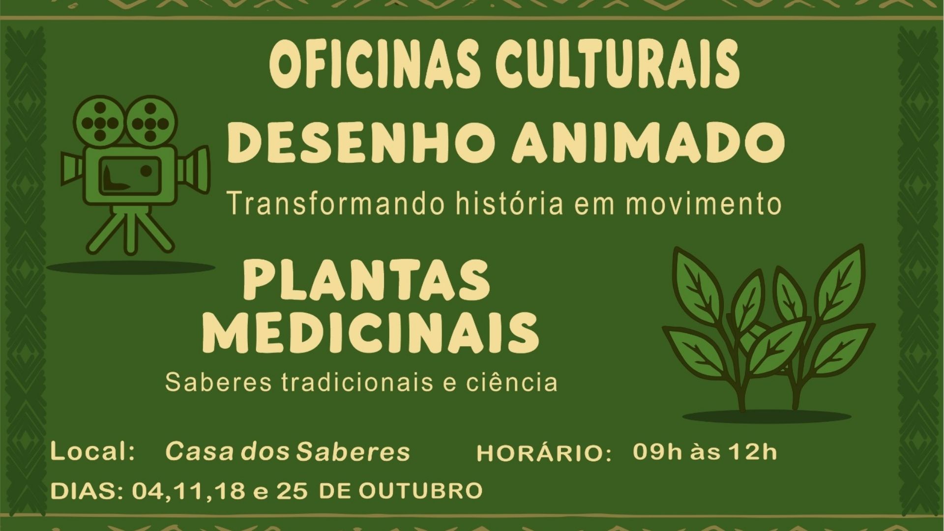 Unicamp realiza oficina de desenho animado na Casa dos Saberes