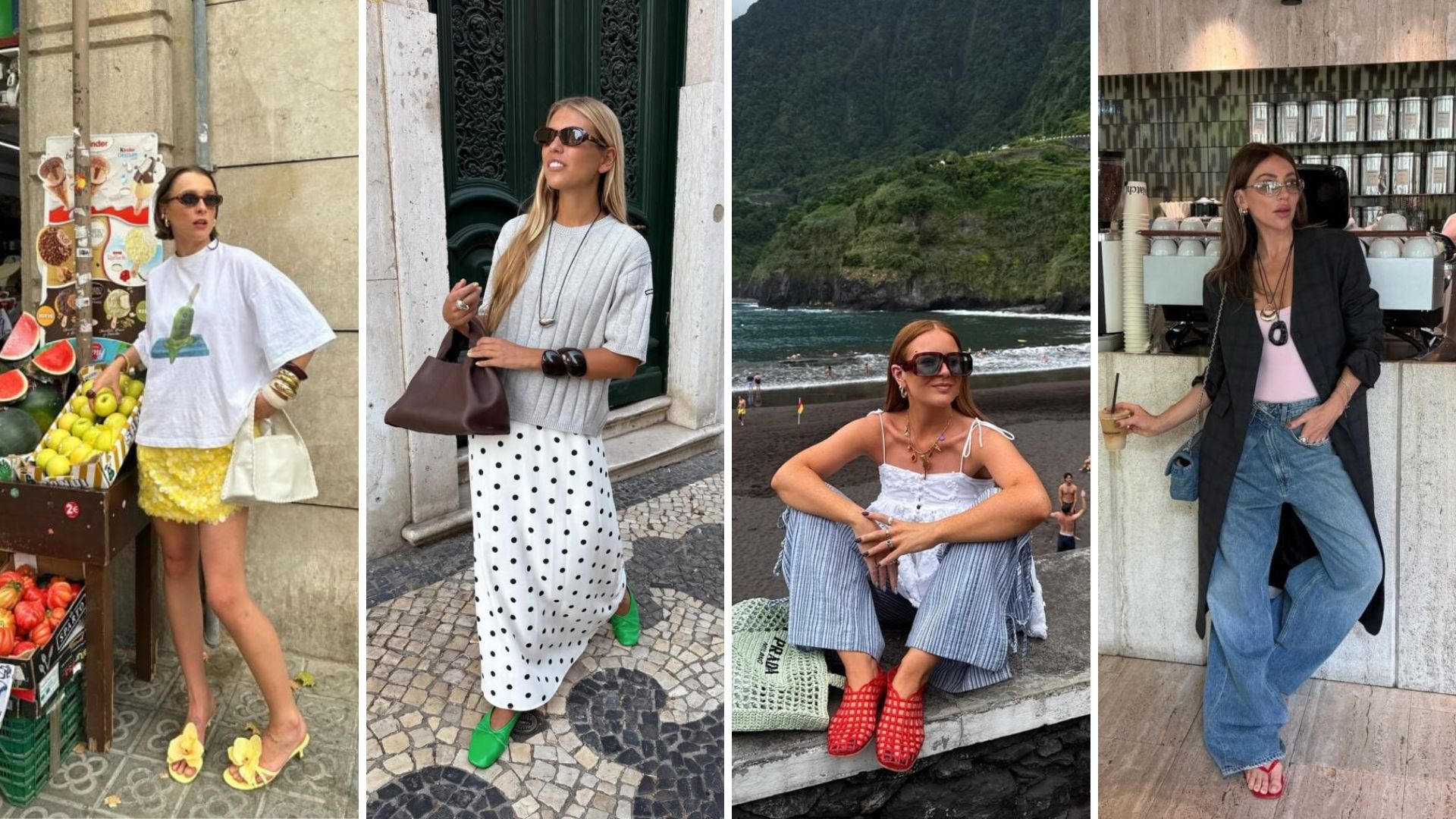 Calçado colorido: tendência em sapatilhas, saltos e chinelos