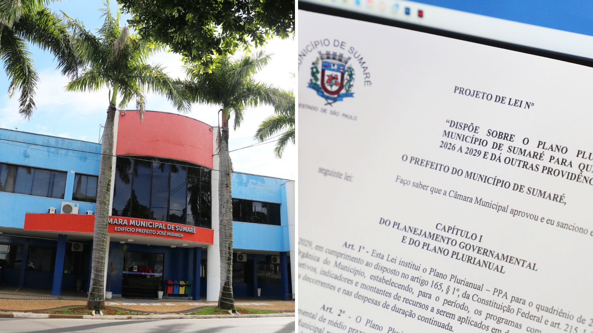 Câmara de Sumaré aprova PPA de R$ 7 bilhões
