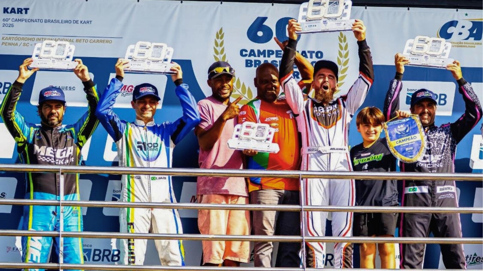 San Marino conquista dois títulos no 60º Brasileiro de Kart