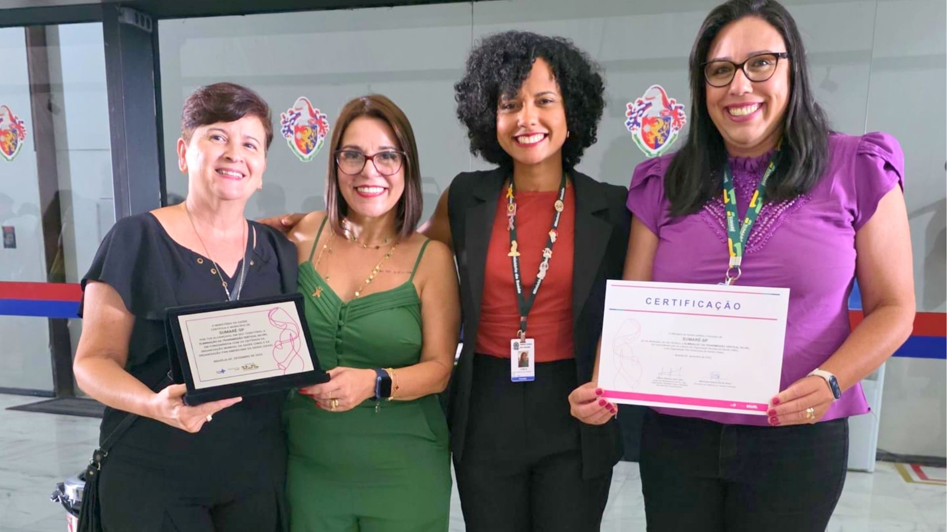 Sumaré recebeu selos por eliminação da transmissão vertical