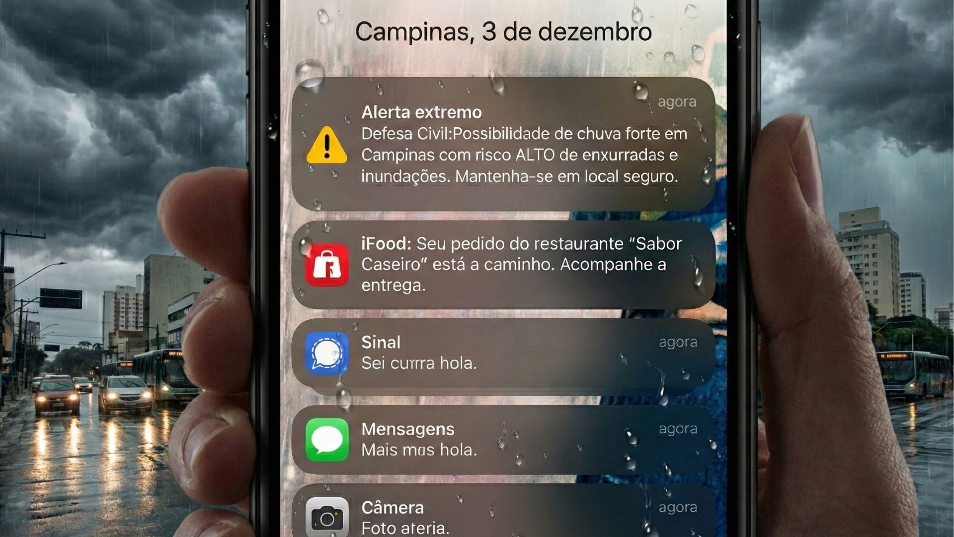 Radar da Unicamp enviou alerta em massa na Região de Campinas