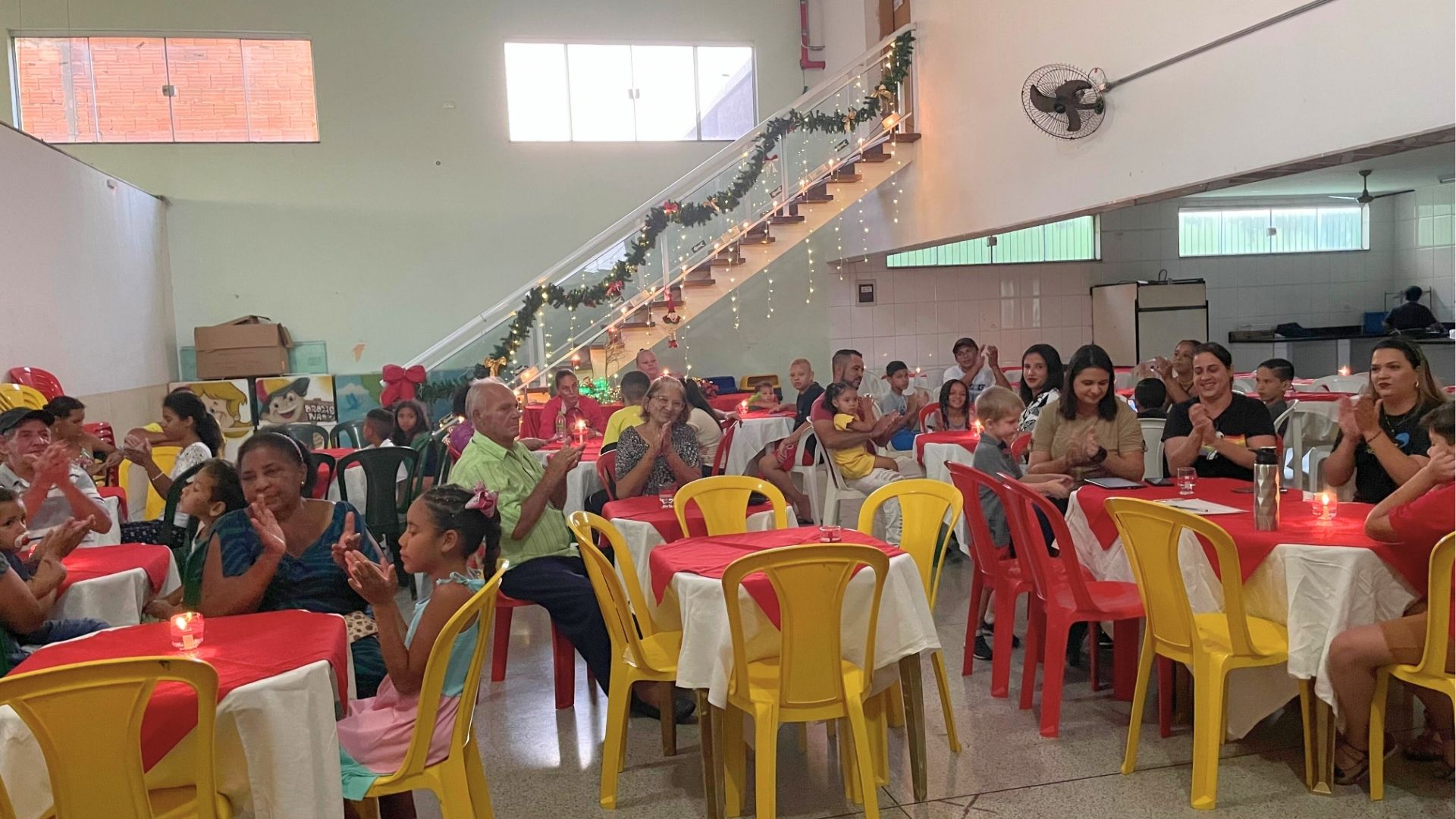 Sociedade Humana Despertar faz confraternização de Natal com famílias em Sumaré