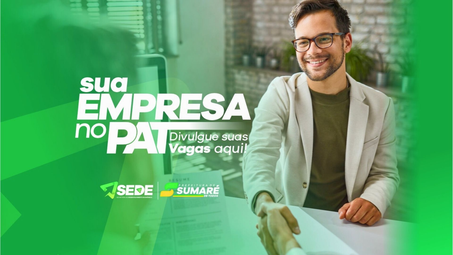 PAT Sumaré moderniza cadastro de vagas e facilita acesso das empresas