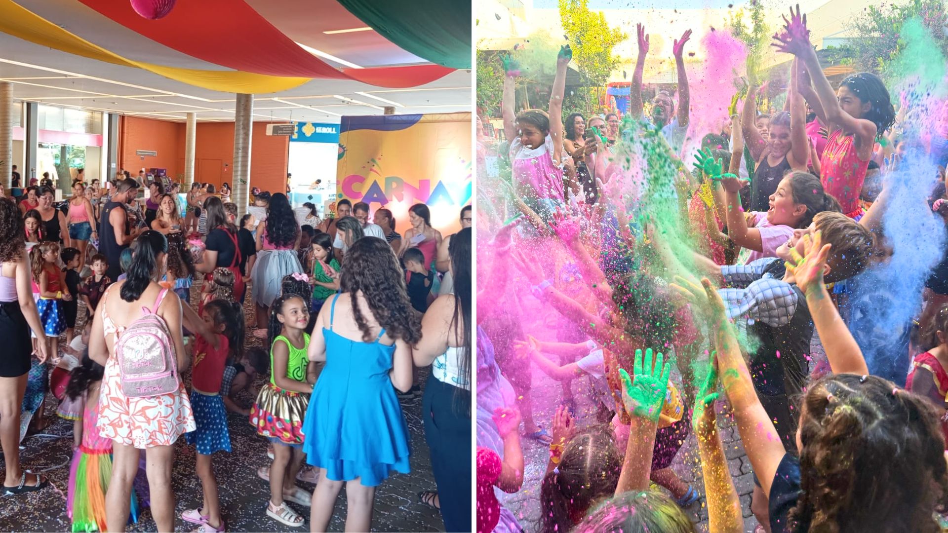 Carnaval: Shopping ParkCity Sumaré promove 'Folia das Cores' com programação gratuita para famílias (14–17/02)